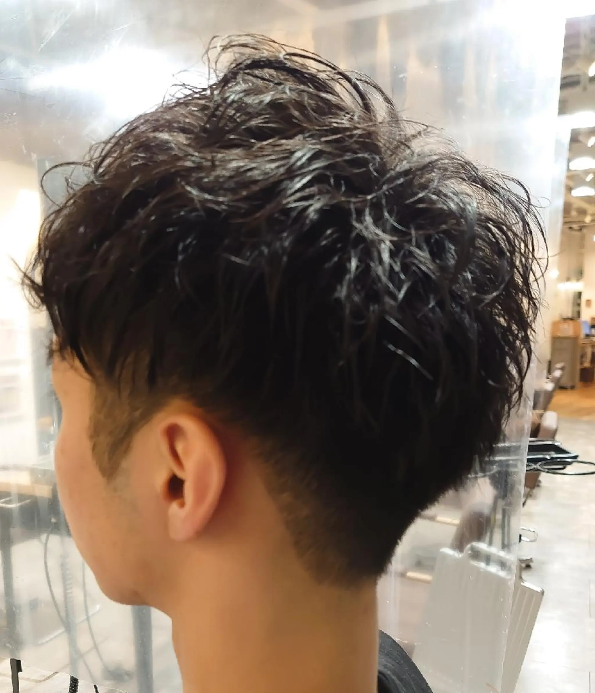 メンズ パーマ メンズパーマ スパイラルパーマ カット 東梅田/美髪矯正/ 大貫一輝のヘアスタイル