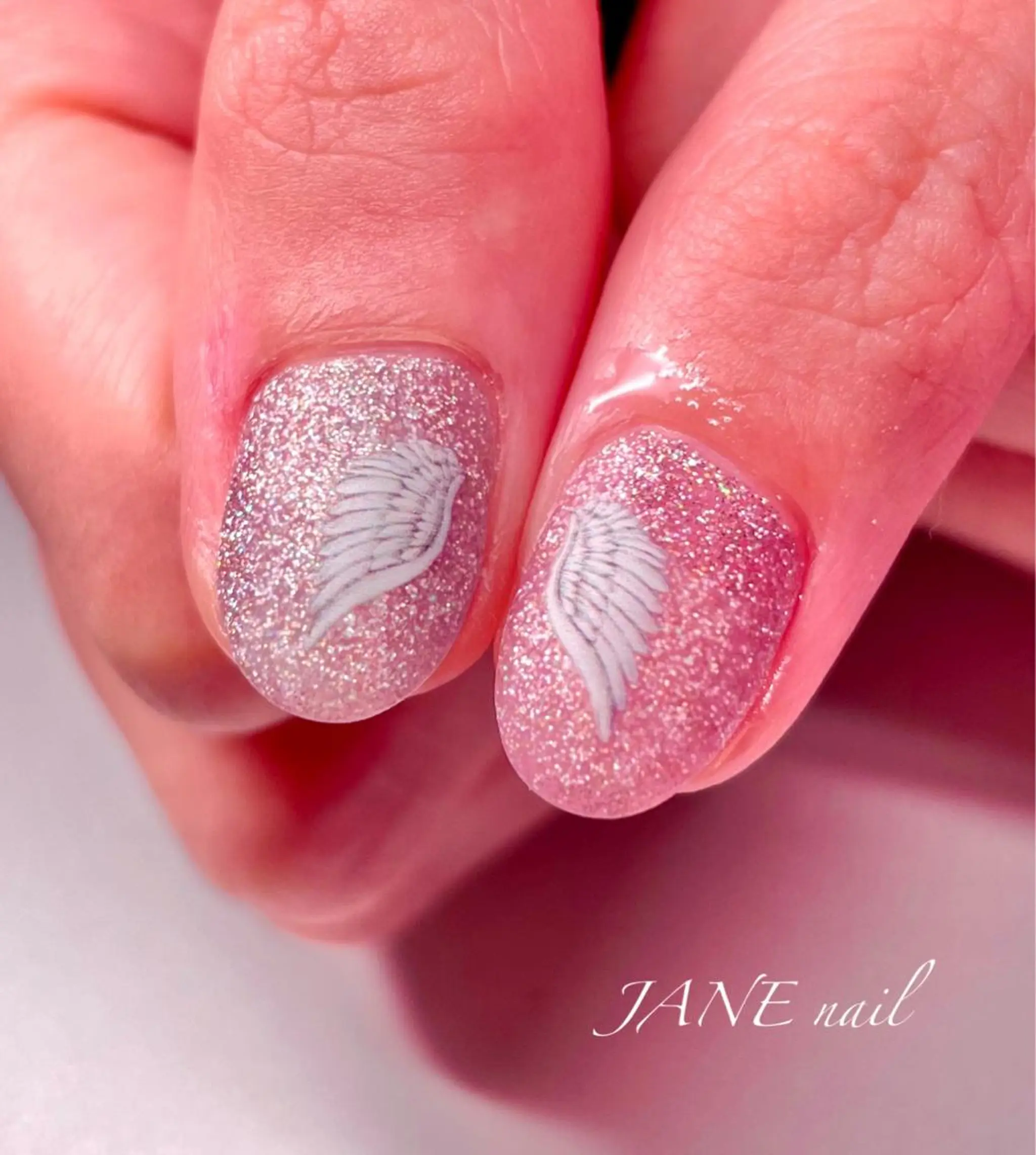 ネイル フットネイル キラキラネイル 冬ネイル クリスマス Nail Salon JANEのネイルデザイン