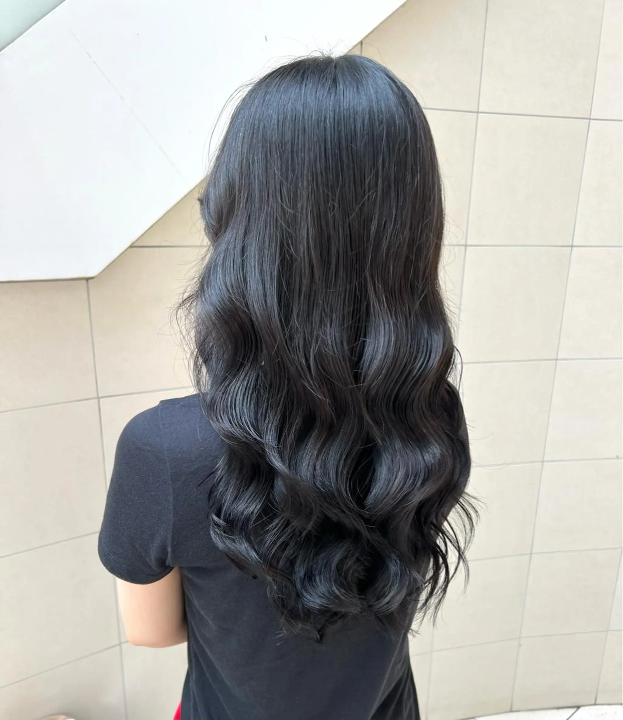 ロング カラー ヨシンモリ 【韓国艶カラー🎀】 添田 菜摘のヘアスタイル