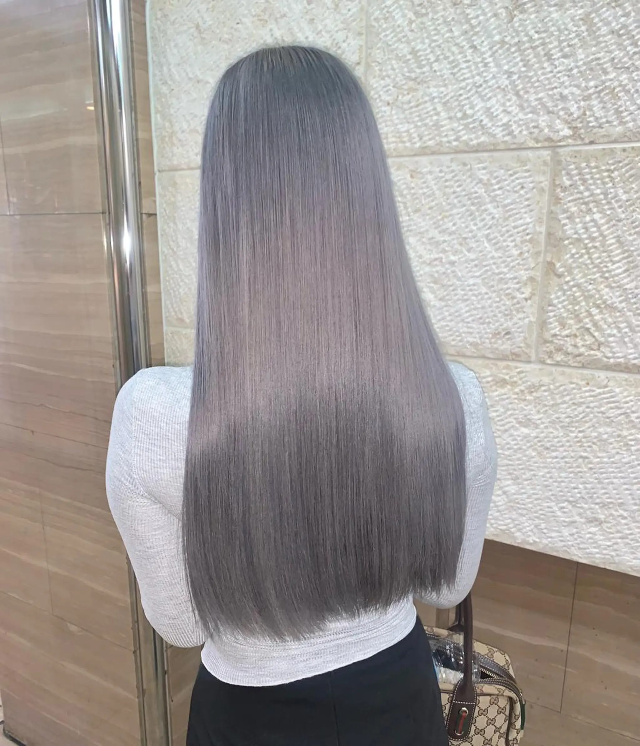 ロング カット ヘアカラー S.SWEET 河原町店のヘアスタイル