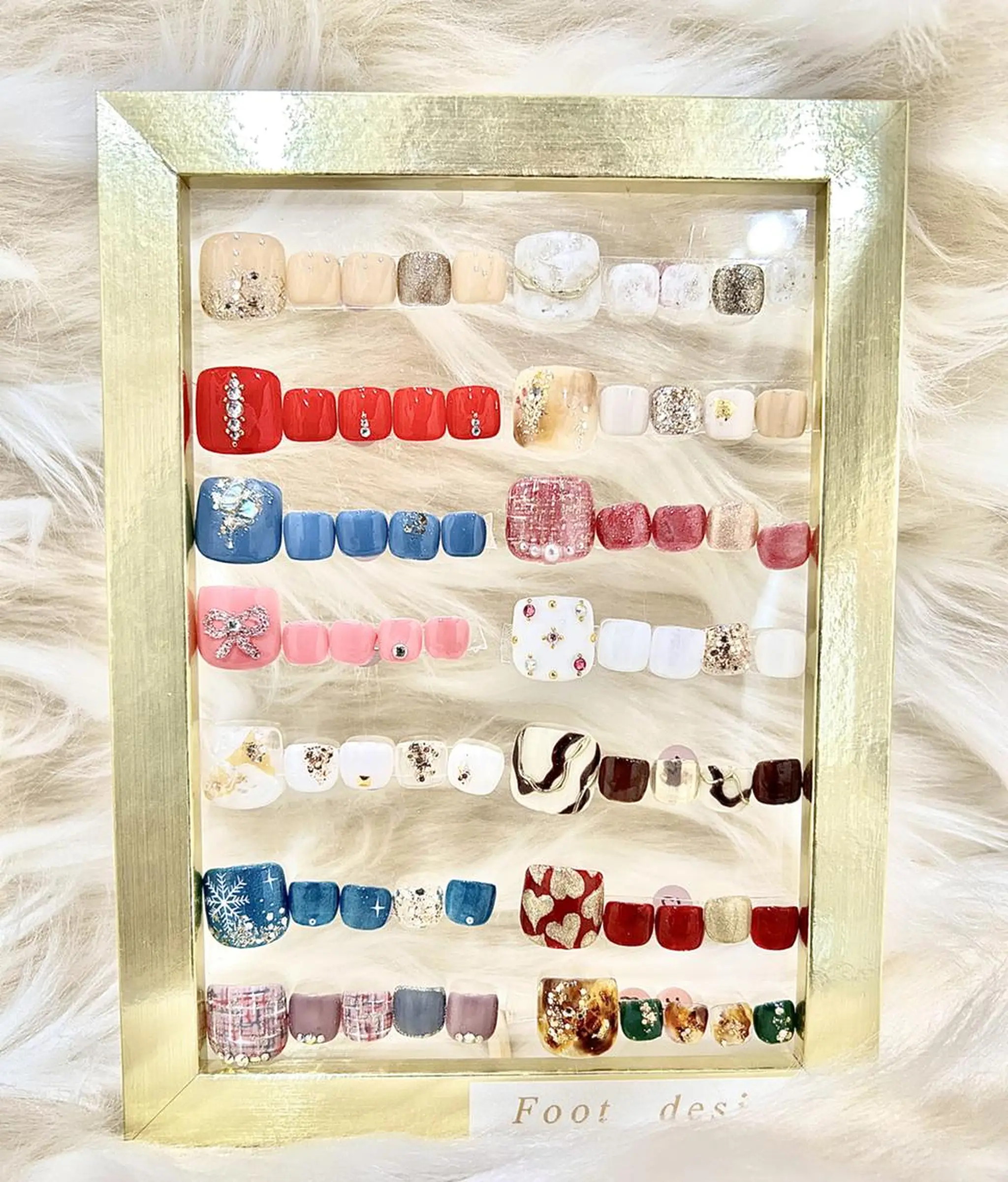 ネイル 長さ出し フレンチネイル ジェルネイル グラデーション 韓国ネイル フットネイル Nail&eye Belire 新宿のネイルデザイン