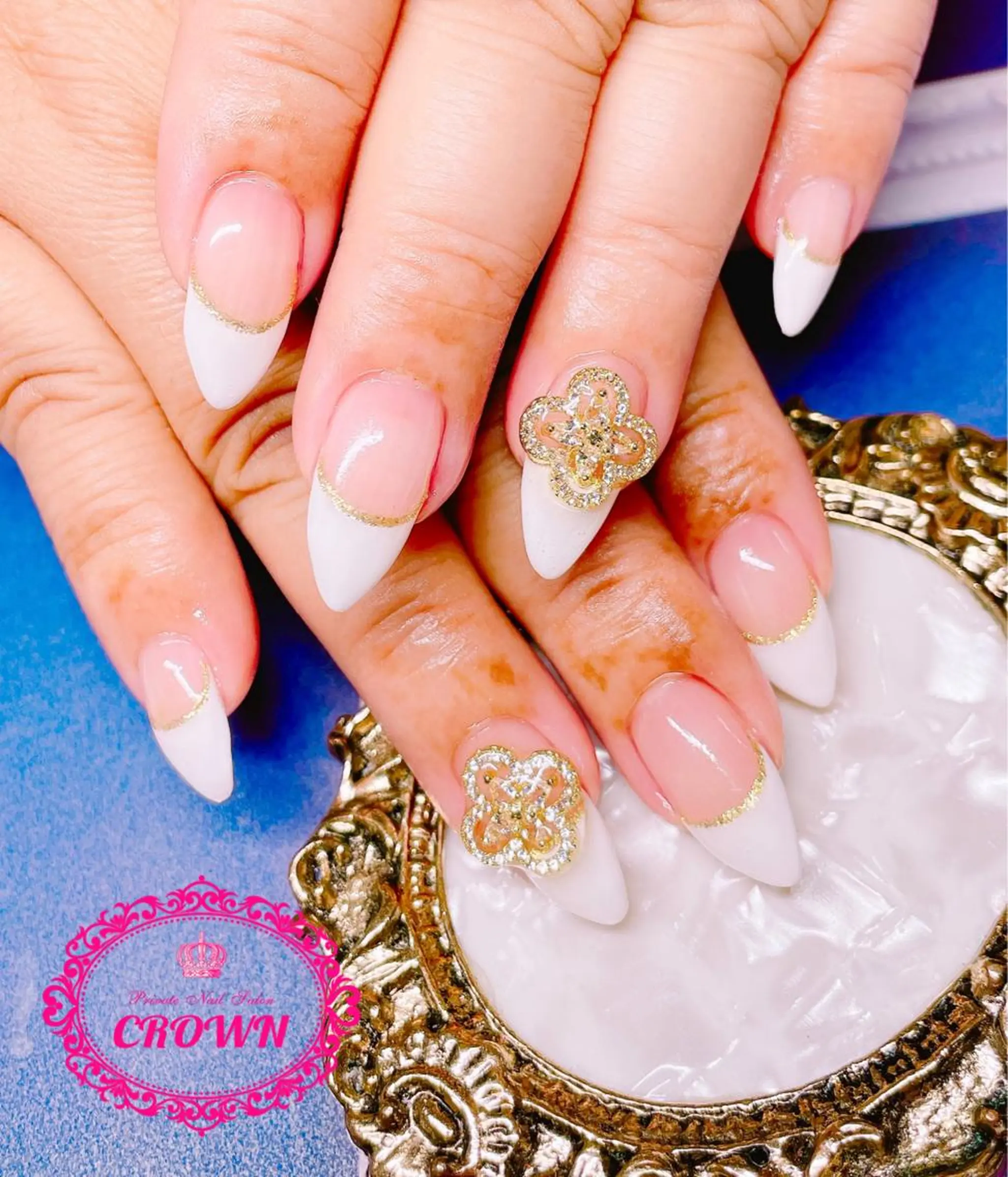 ネイル ハンドネイル CROWN プライベートサロンのネイルデザイン