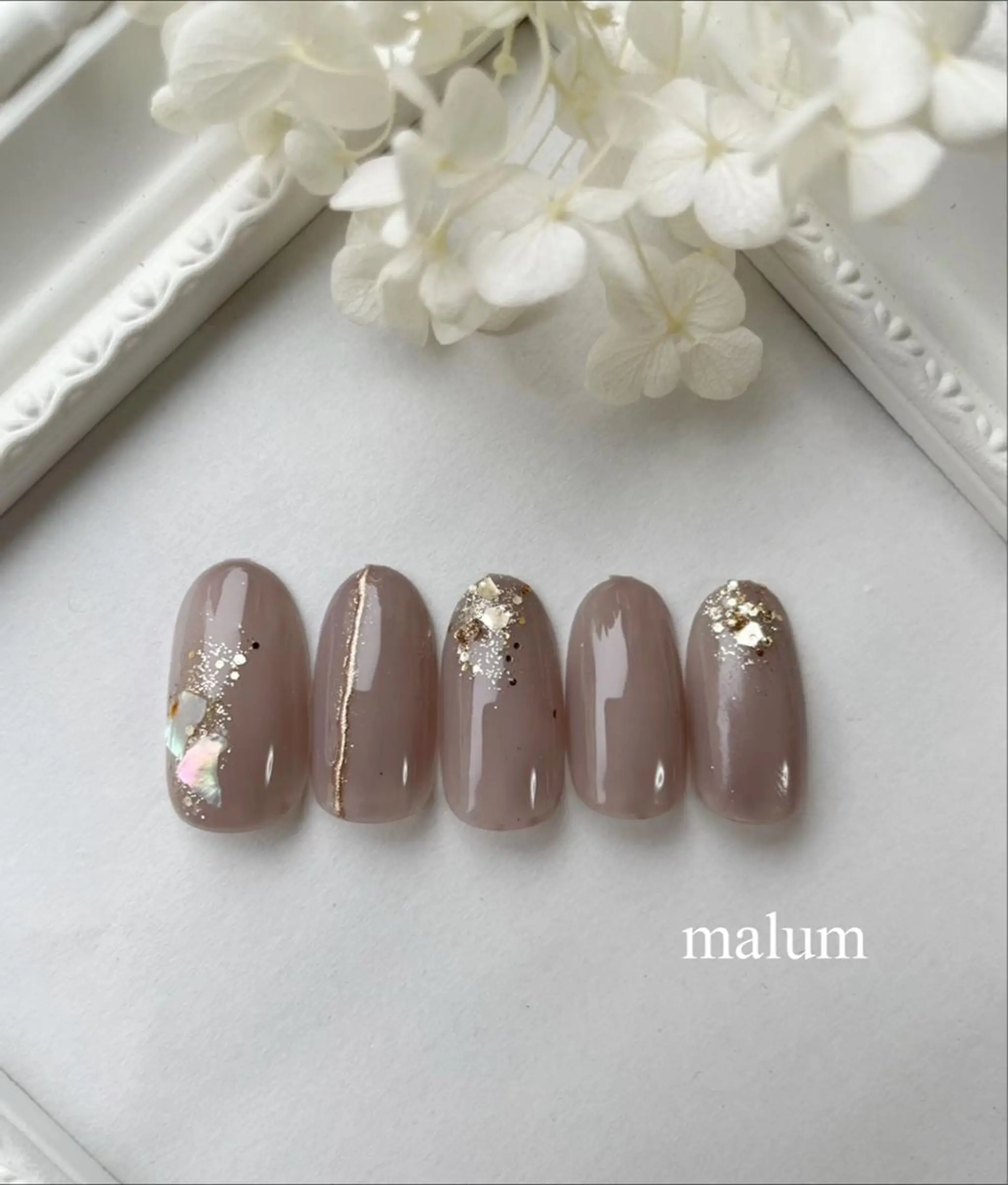 ネイル ハンドネイル malum nailのネイルデザイン