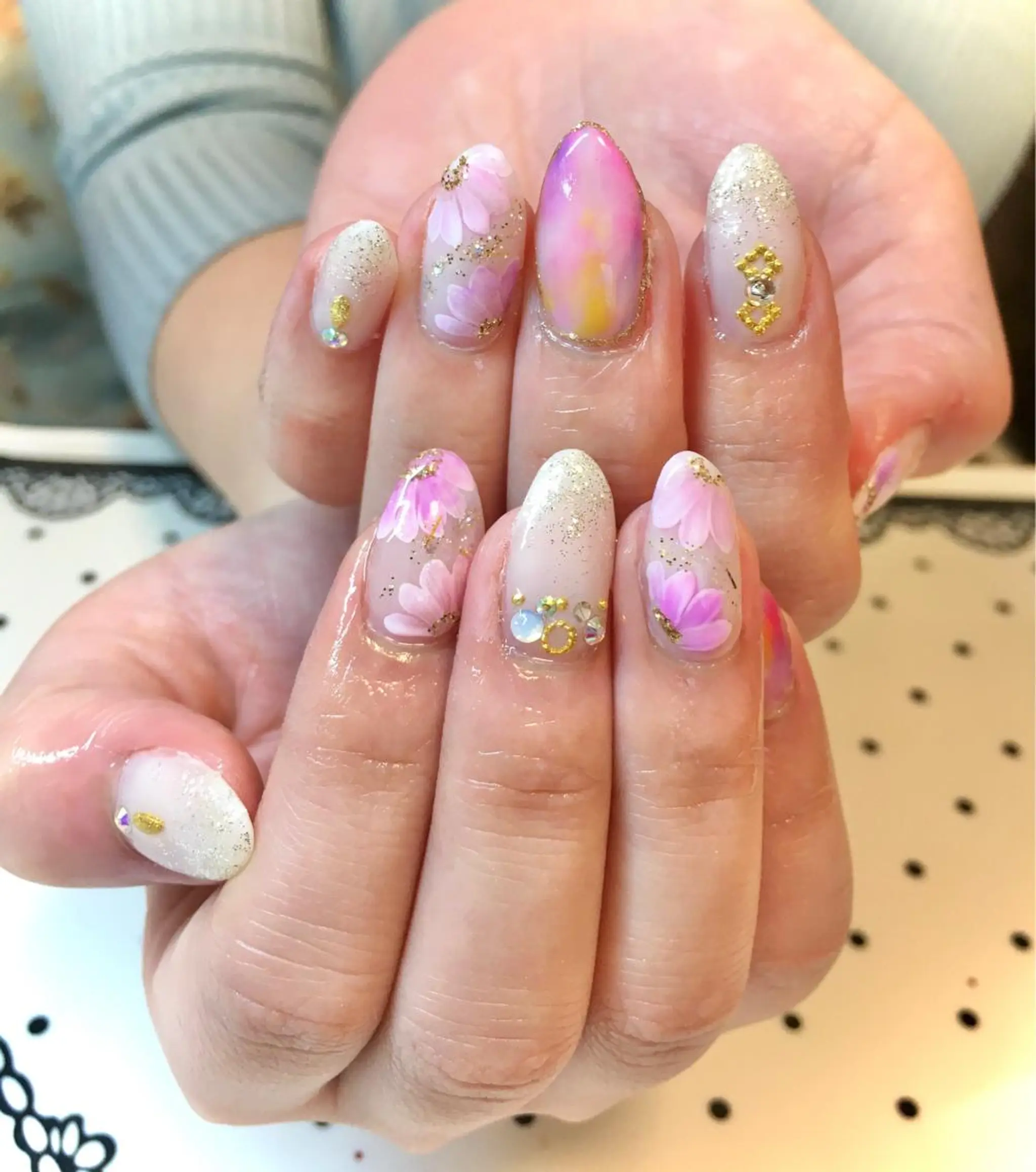 ネイル ハンドネイル nailsalon sugarr所属・nailist cocoのネイルデザイン