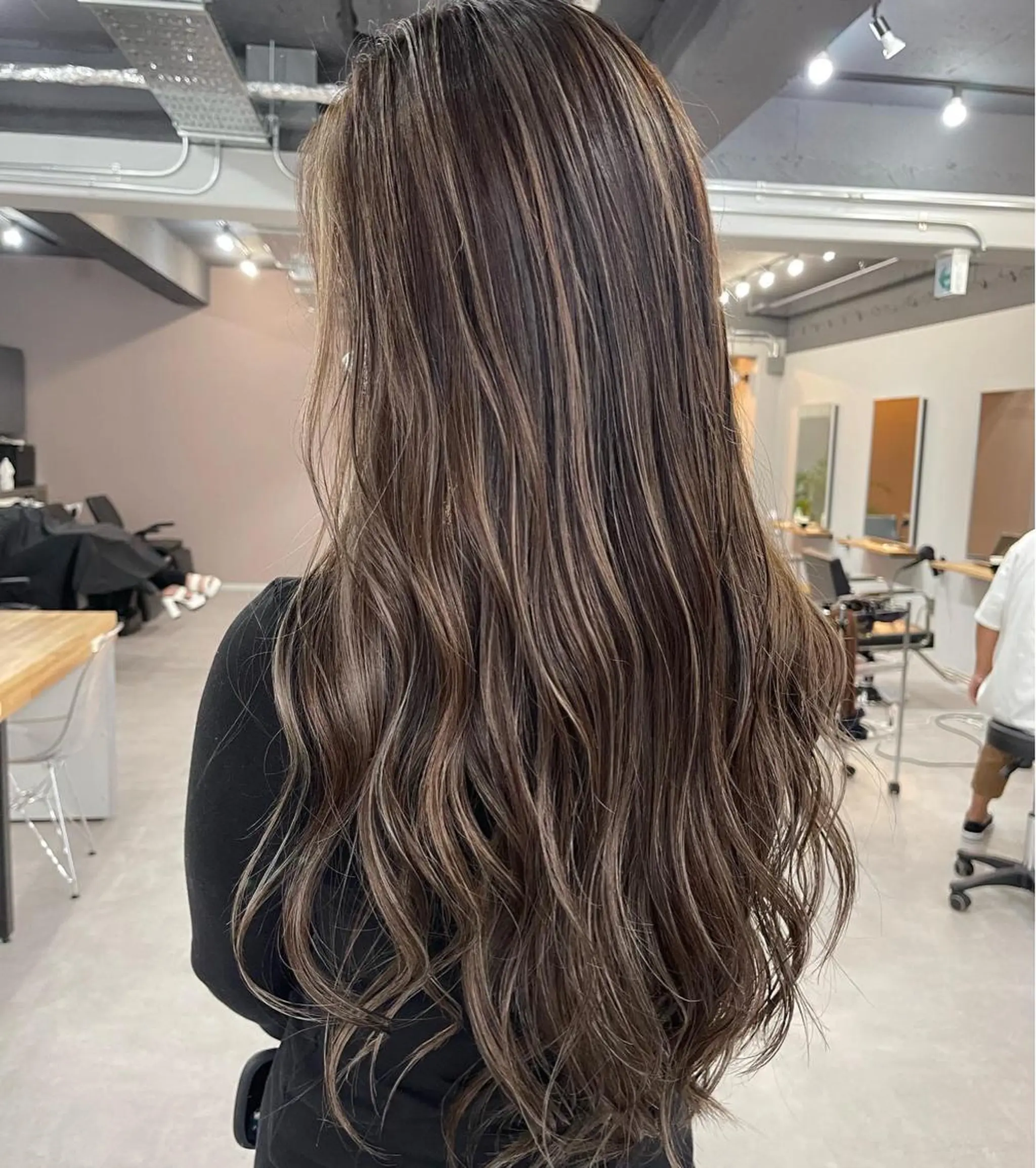 ロング カラー ヘアカラー トリートメント Reb_keiji 👑小倉圭司のヘアスタイル