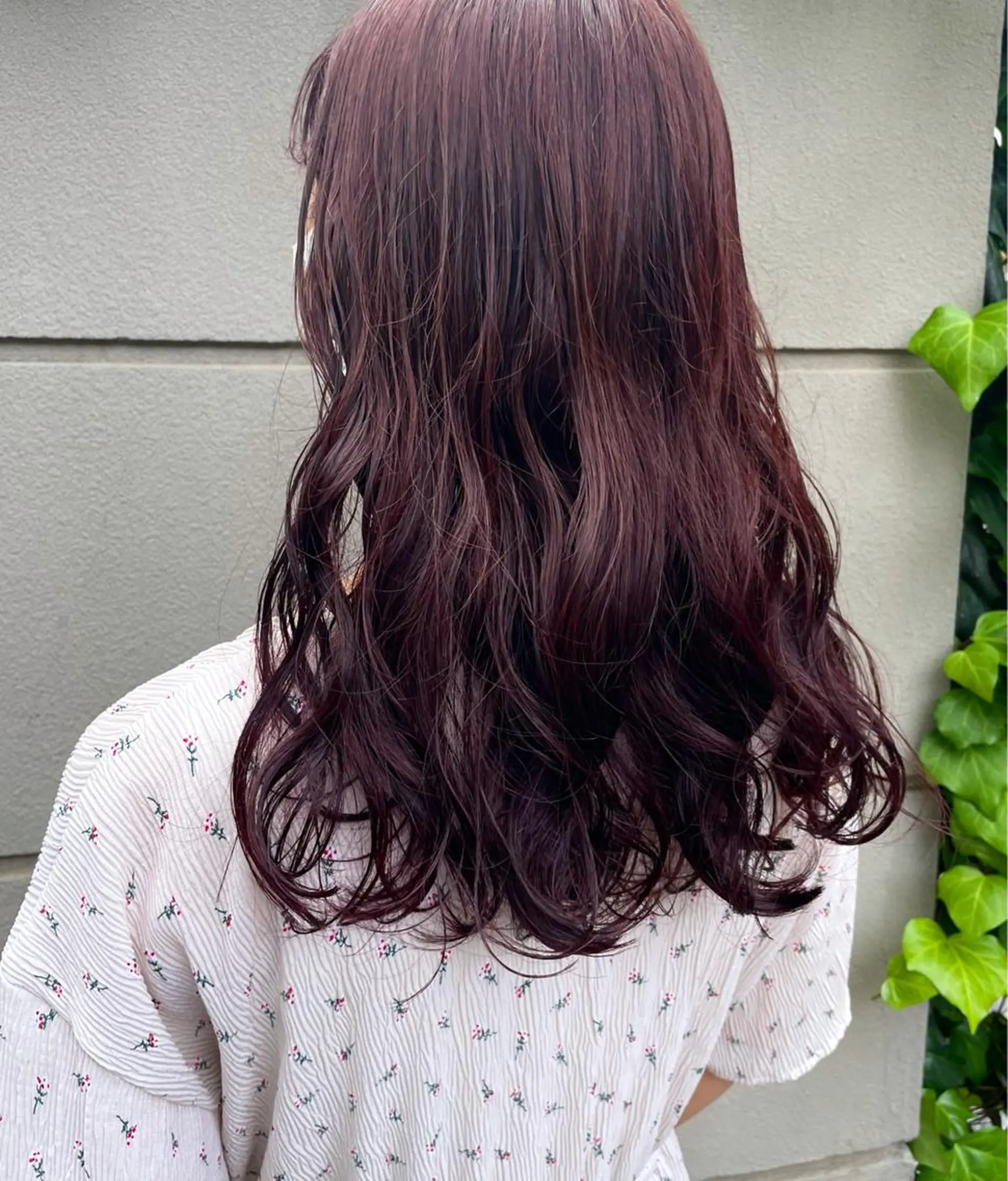 ロング カラー パーマ ヘアアレンジ satsuki 暖色・ブラウンカラーのヘアスタイル