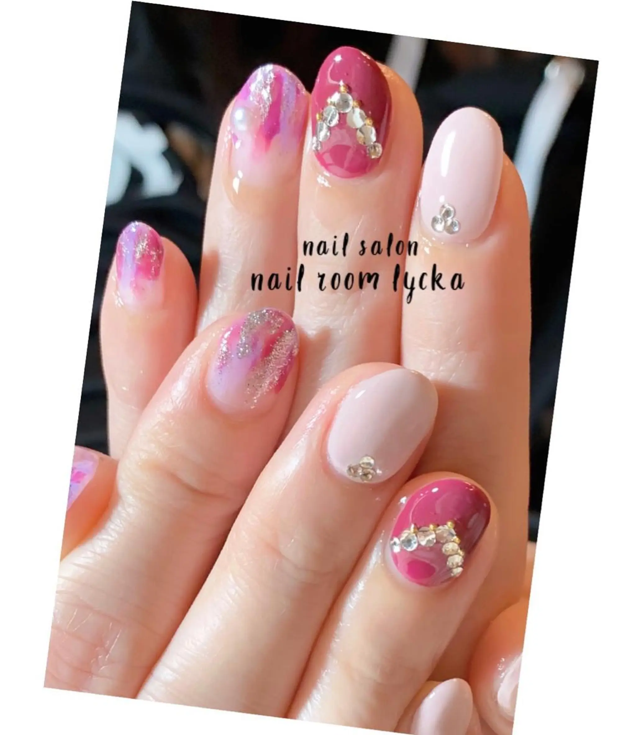 ネイル ﾈｲﾙﾙｰﾑﾘｯｶ 𝐦𝐚𝐲𝐮のネイルデザイン