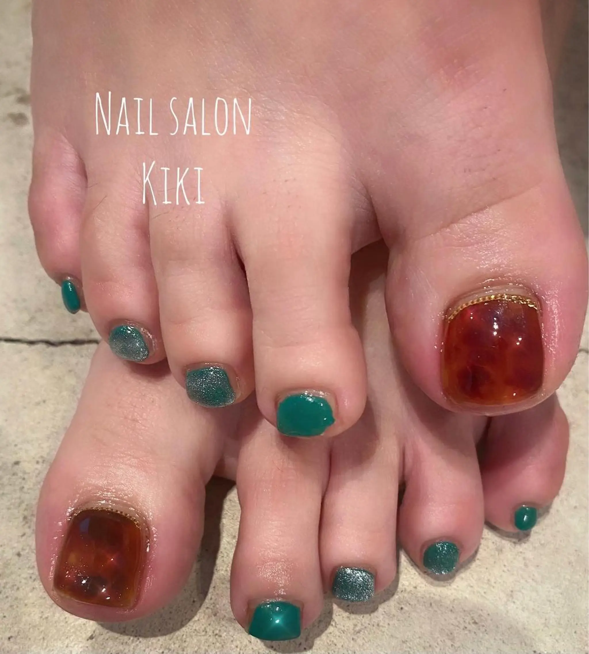 ネイル フットネイル Kobayashi Meikoのネイルデザイン