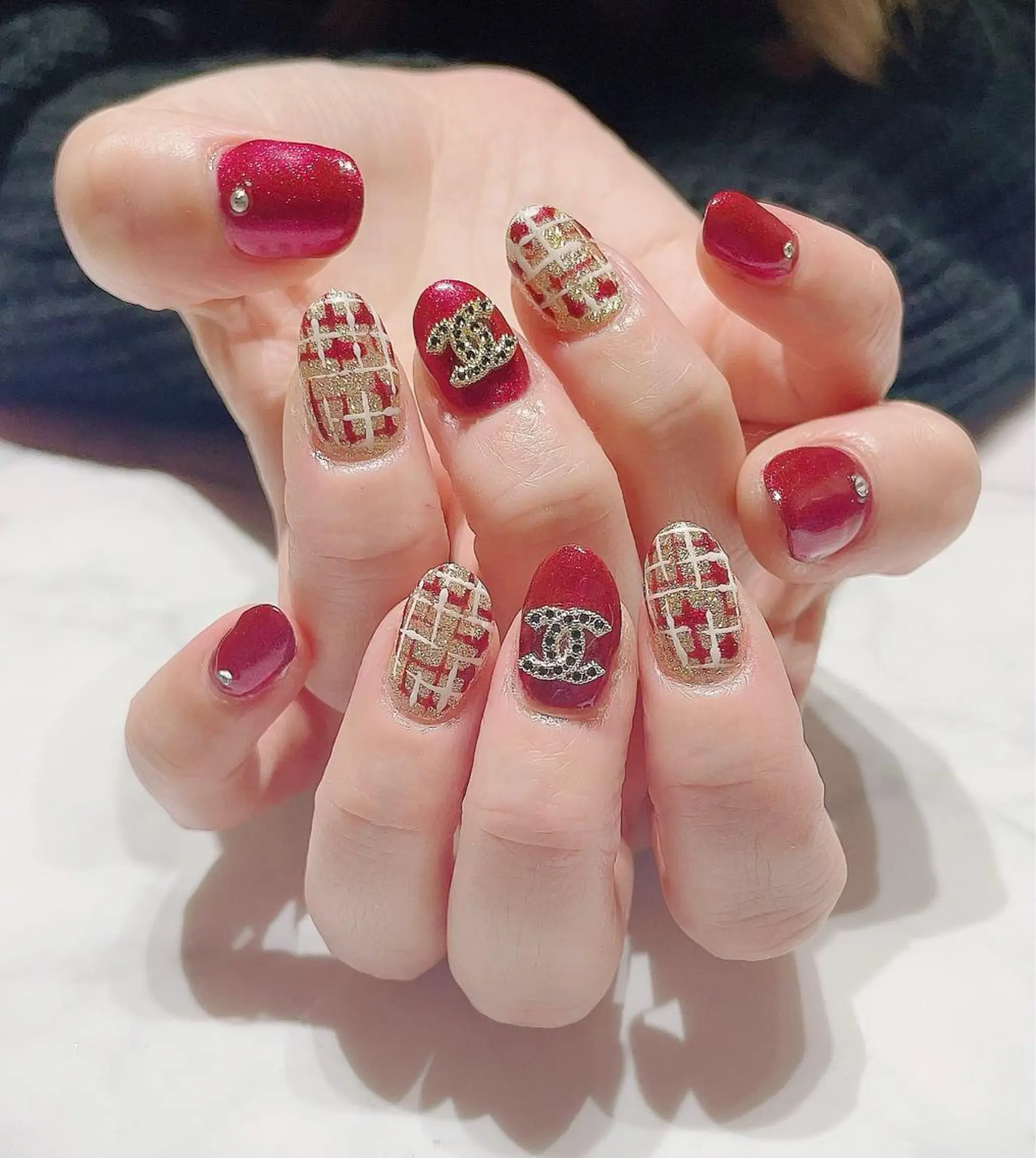 ネイル 持ち込み ネイルサロン Belleのネイルデザイン