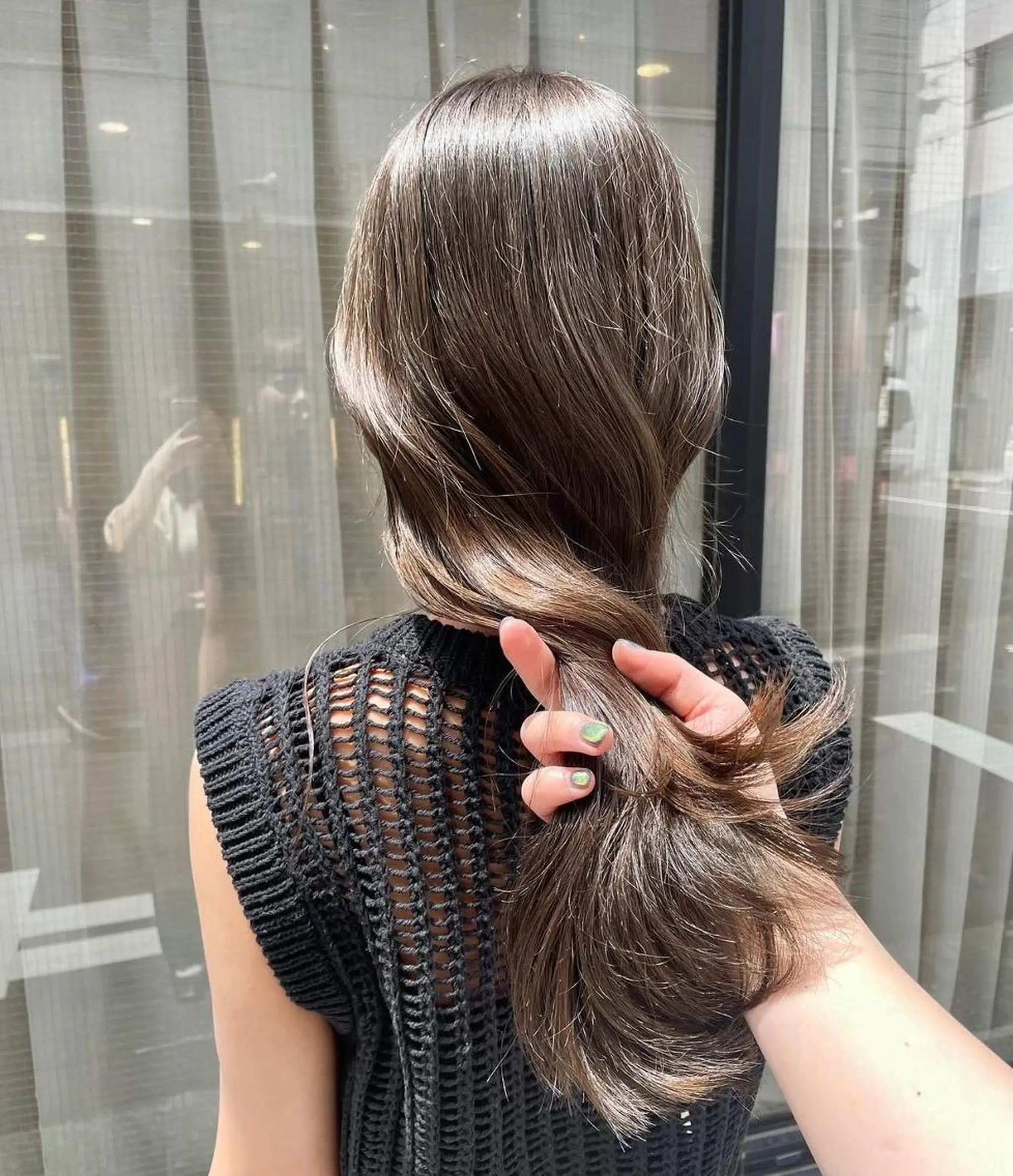 カラー ベージュカラー ブラウンカラー モカベージュ ヘアカラー hiyoka🐈‍⬛ /似合わせ/カラーのヘアスタイル