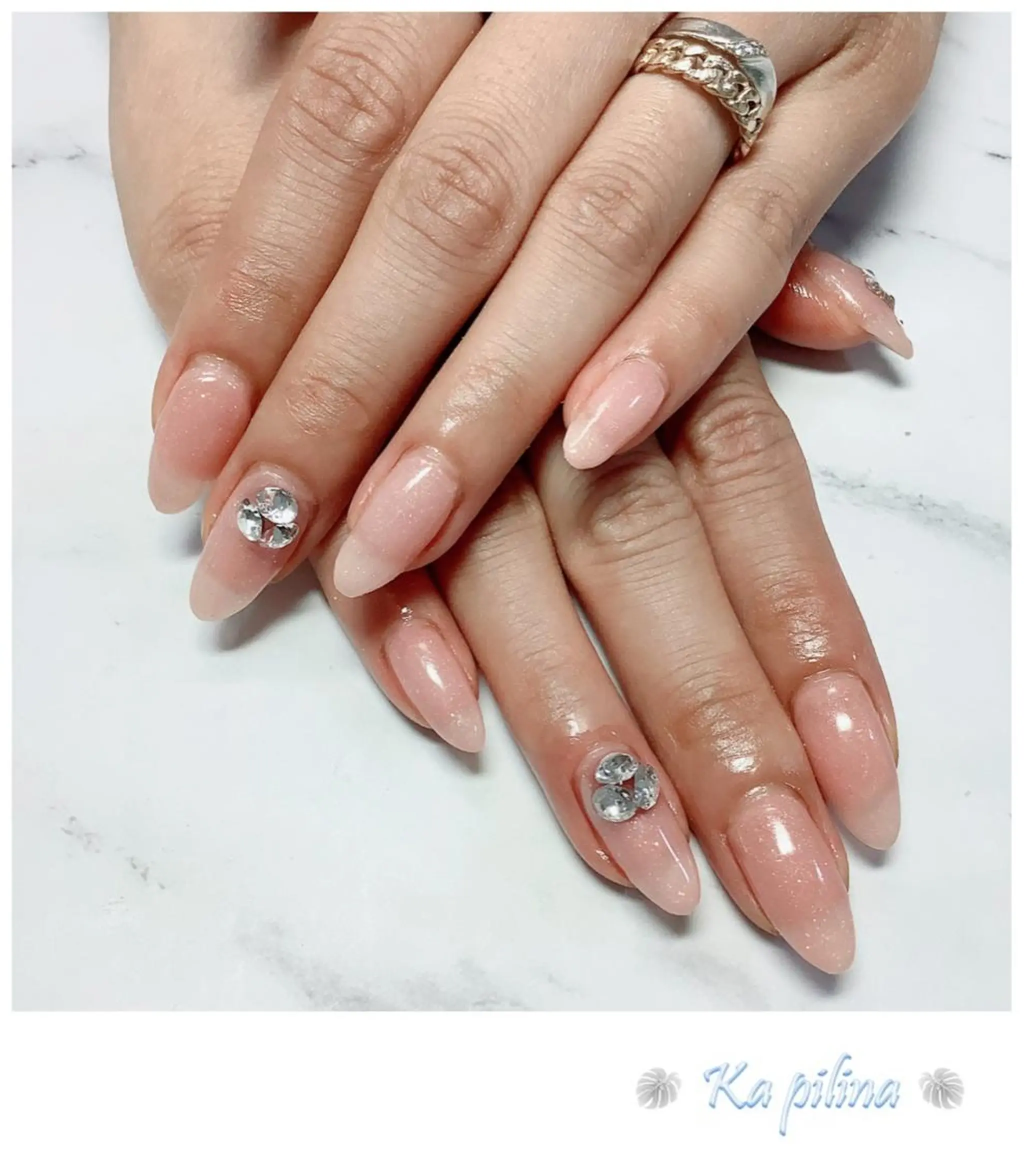 ネイル オフィスネイル シンプルネイル Nail salon Ka pilinaのネイルデザイン