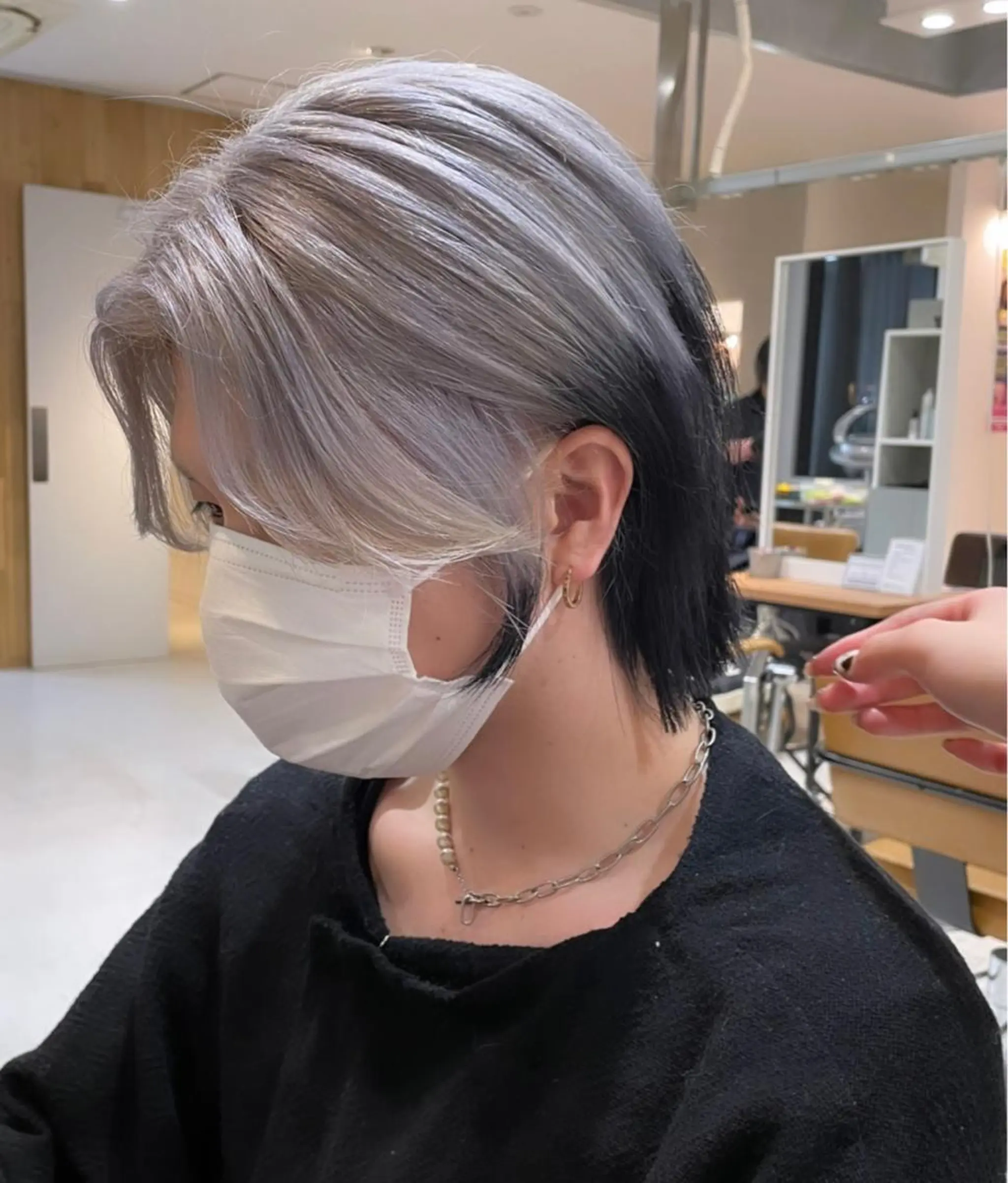 カラー メンズ メンズブリーチ ブリーチ ケアブリーチ ヘアカラー 大阪韓国ヘア 🦋RINKAのヘアスタイル