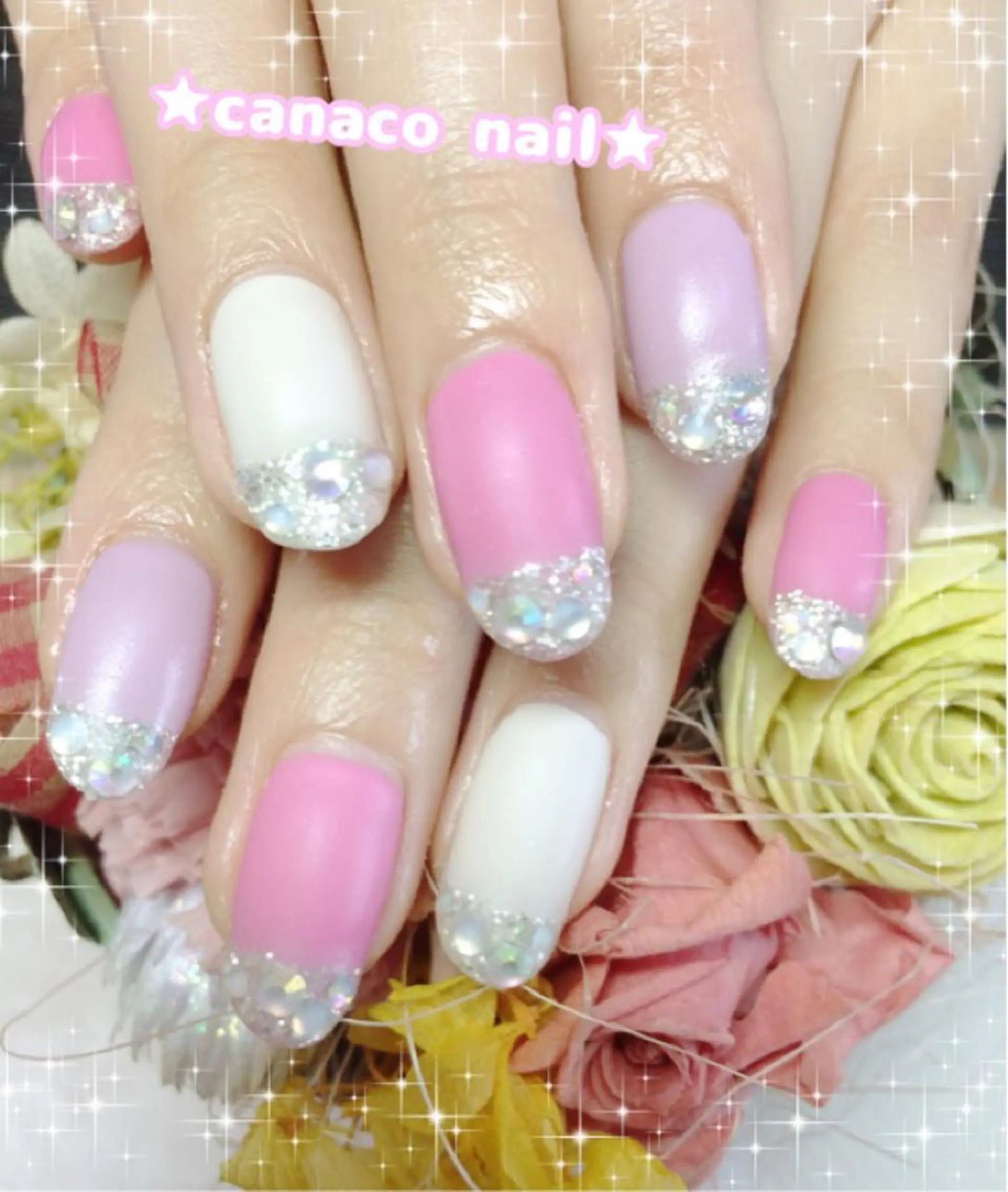 ネイル アートネイル マットネイル Felice所属・ベテランネイル cnc  nailのネイルデザイン