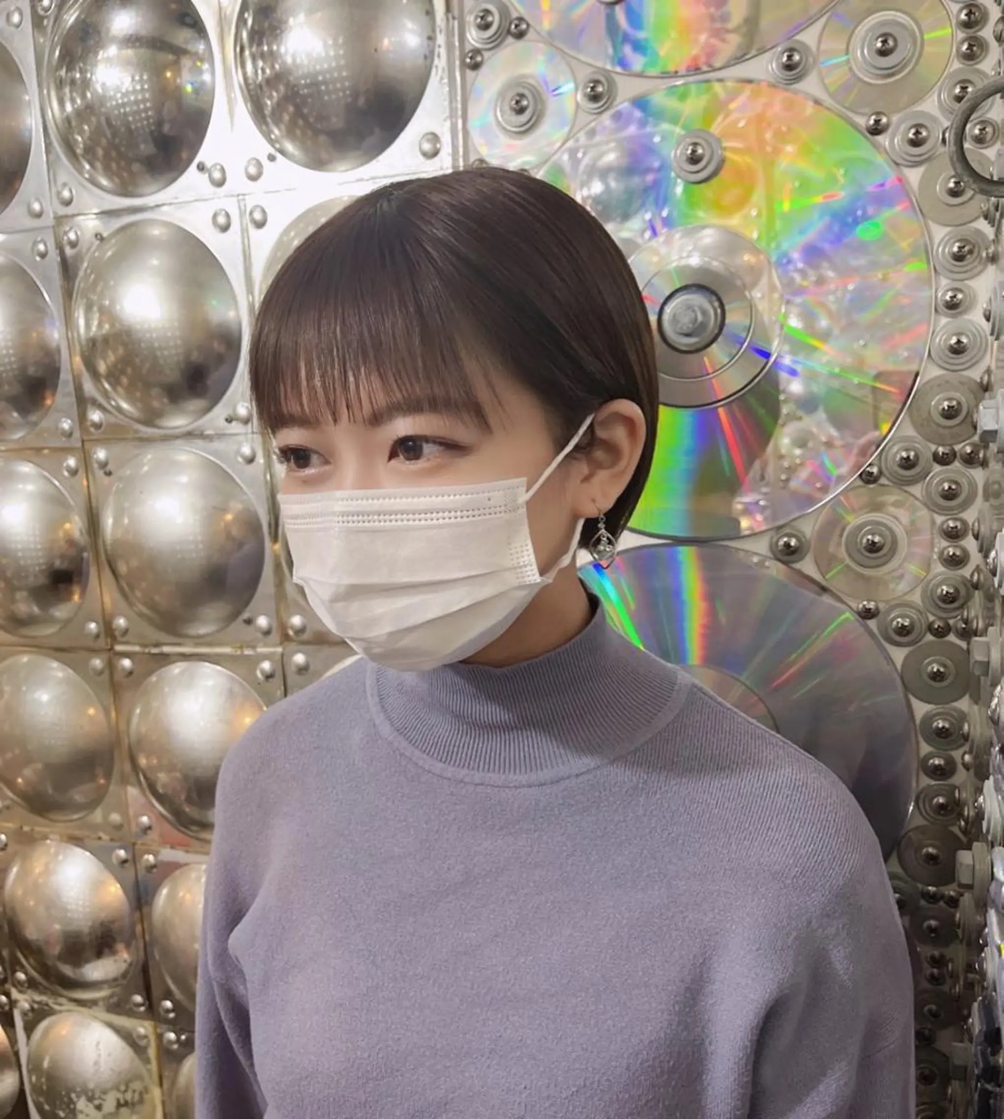 ショート カラー ヘアアレンジ ショートヘア haco+所属・🌈派手髪エクステ ブレイズ🌈ひろとのヘアスタイル