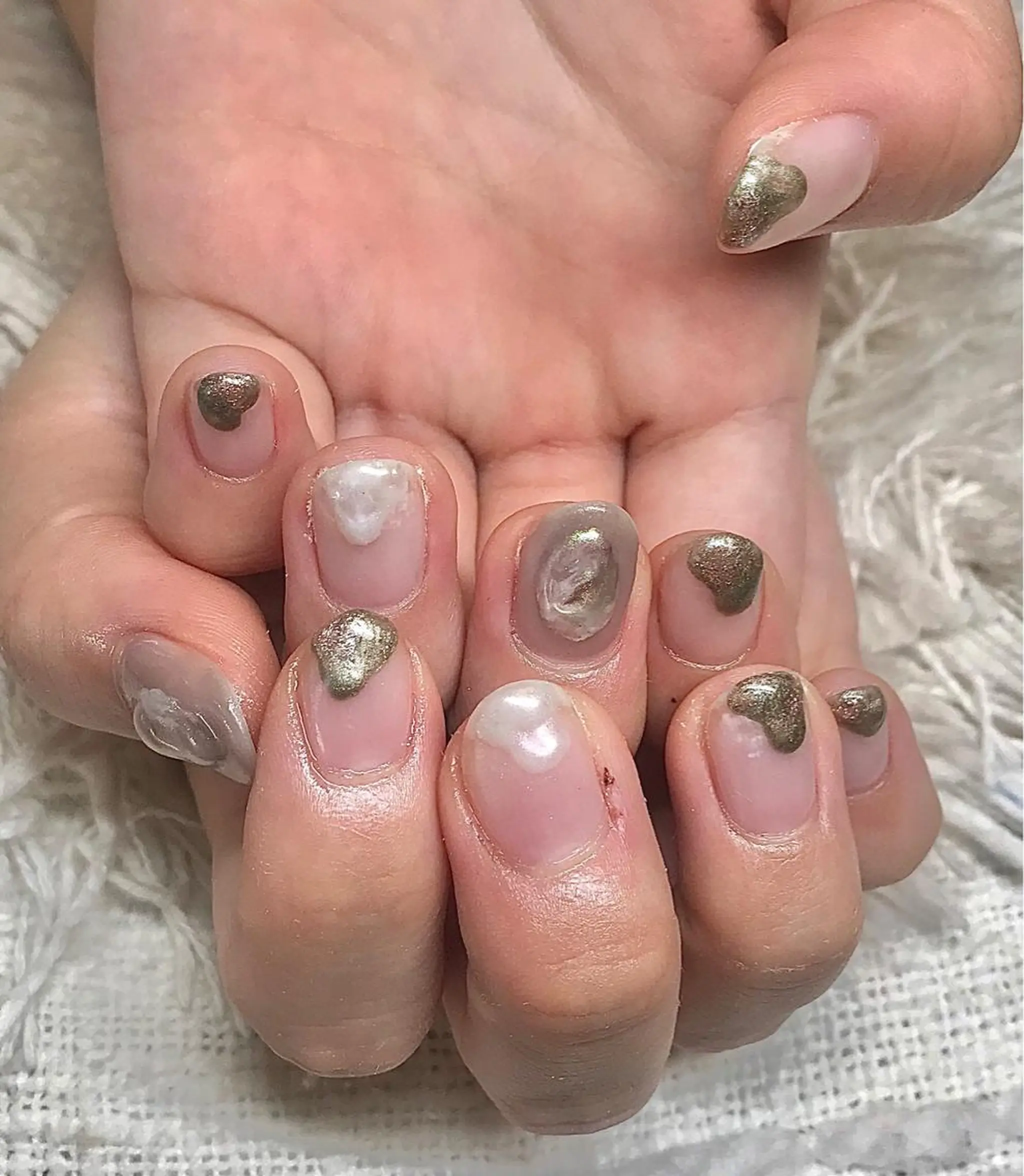 ショート カラー パーマ ヘアアレンジ ネイル マツエク・マツパ ジェルネイル nail&eye Aoのマツエク・マツパデザイン