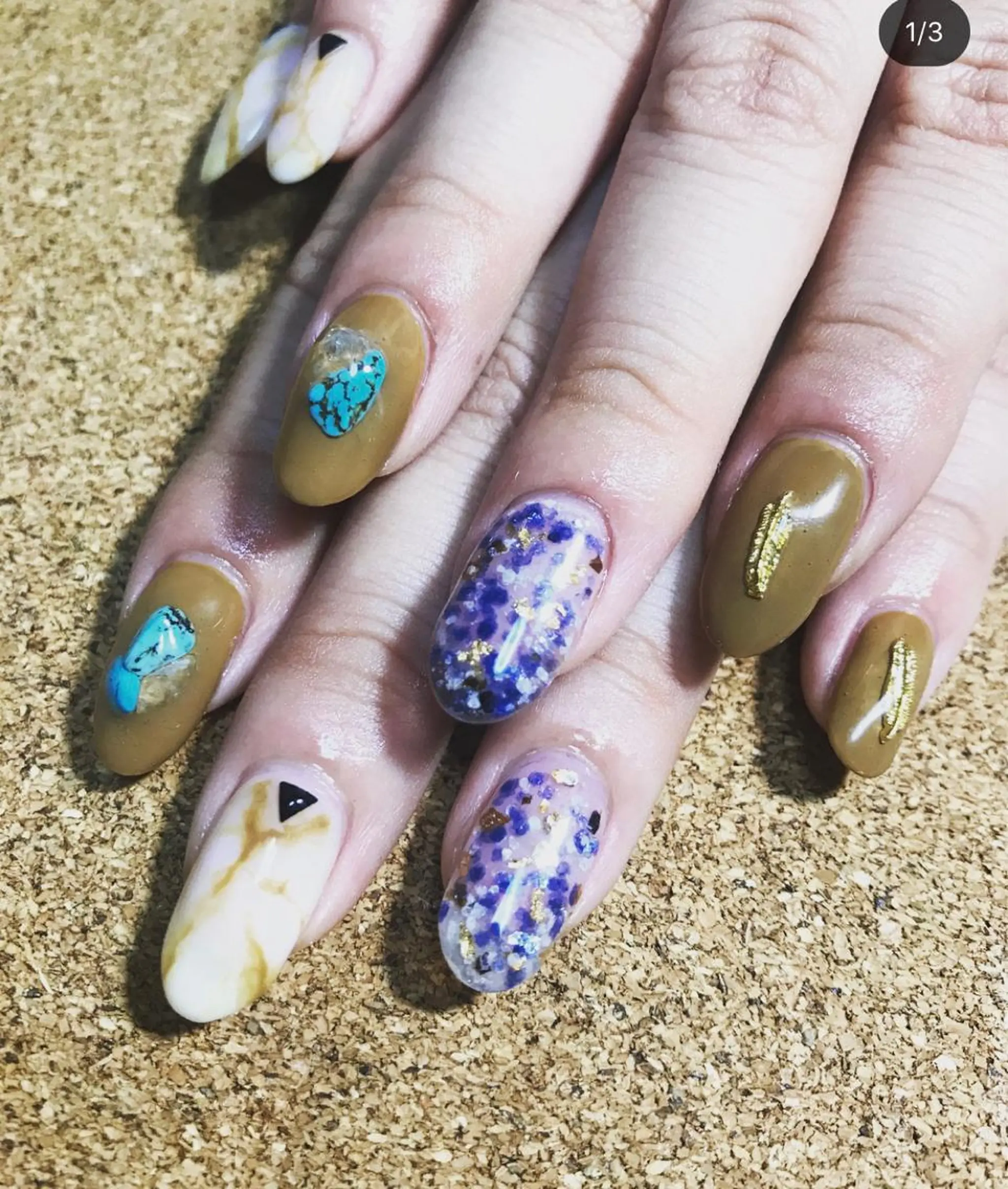 ネイル マルサンカクシカク所属・○△□ 守口市のネイルデザイン