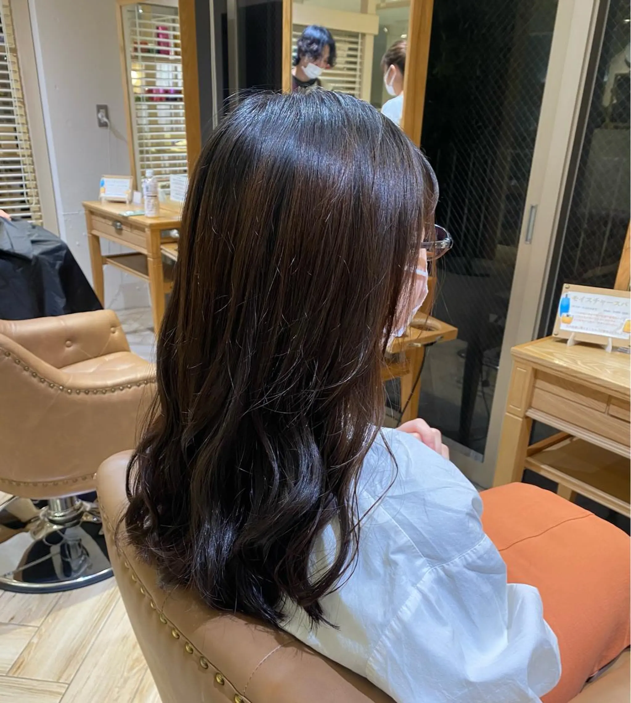 セミロング BiBi 藤野あゆみのヘアスタイル