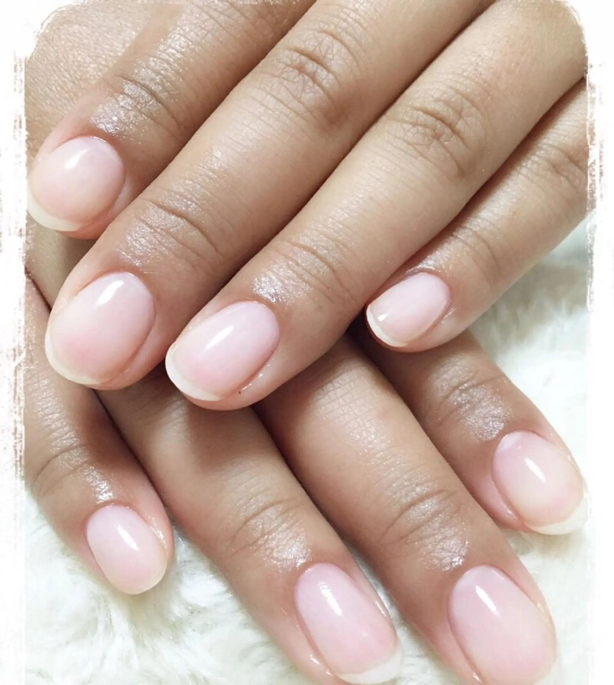 ネイル 北浦和 自爪育成ケアのネイルデザイン