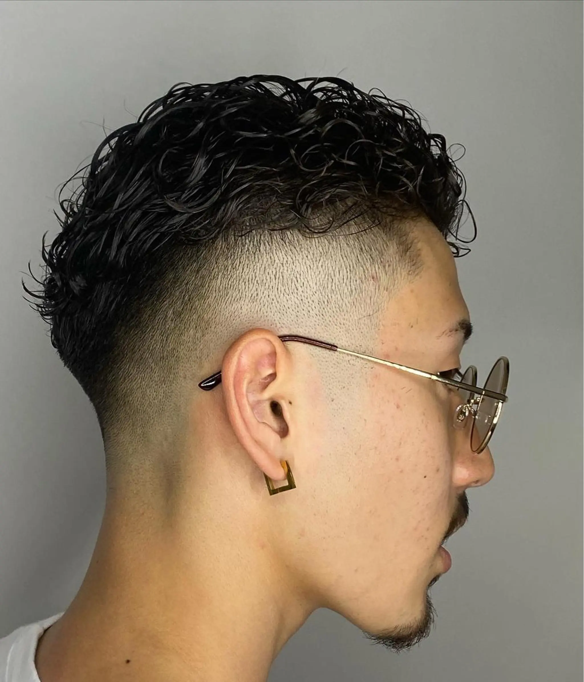 ショート パーマ ヒロ銀座 BARBAR SHOP 新宿所属・土井 康永のヘアスタイル