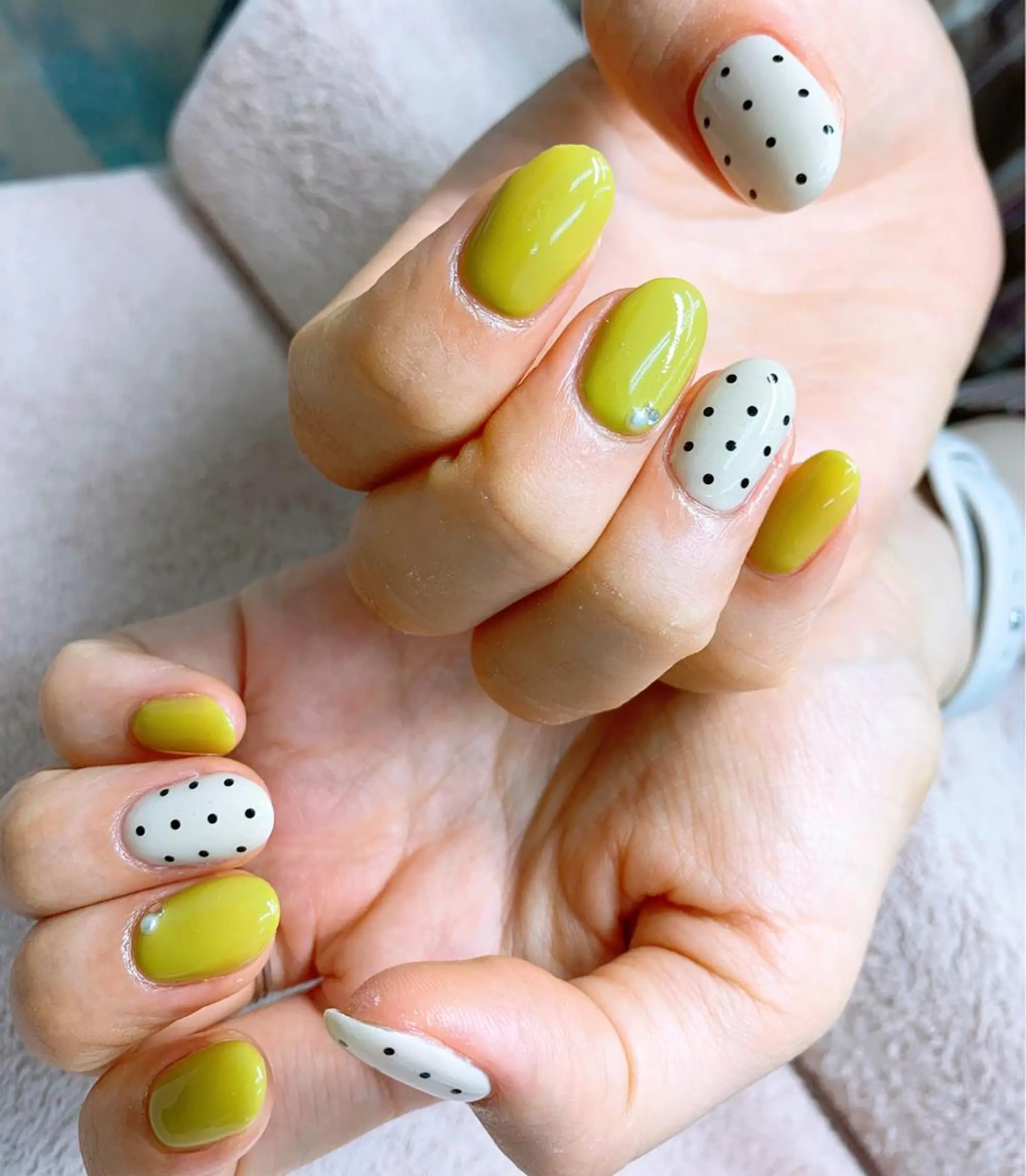 ネイル ⭐︎休業中の練習⭐︎ JNA認定講師髙橋のネイルデザイン