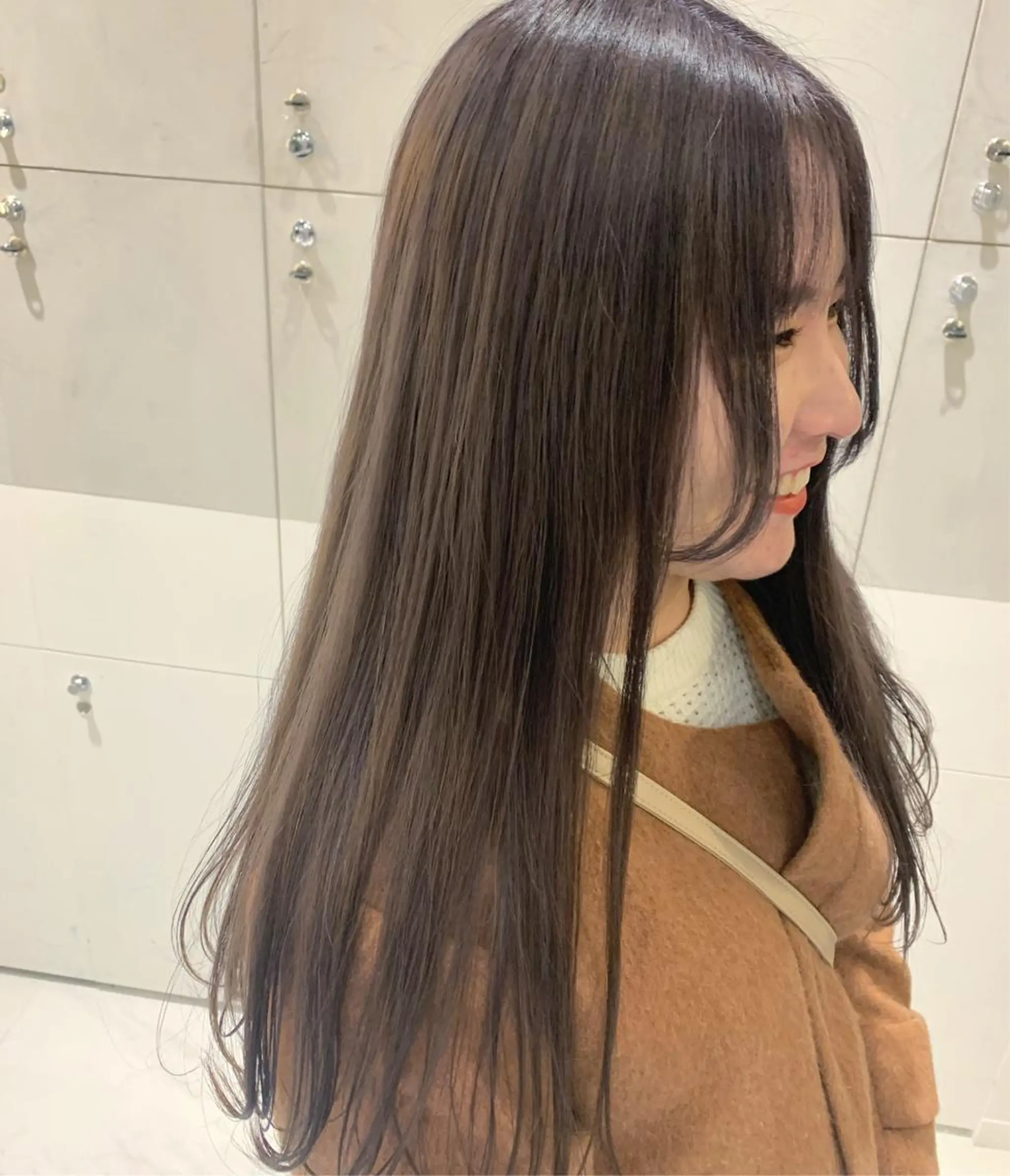 ロング カラー minami🪷 暖色カラーのヘアスタイル