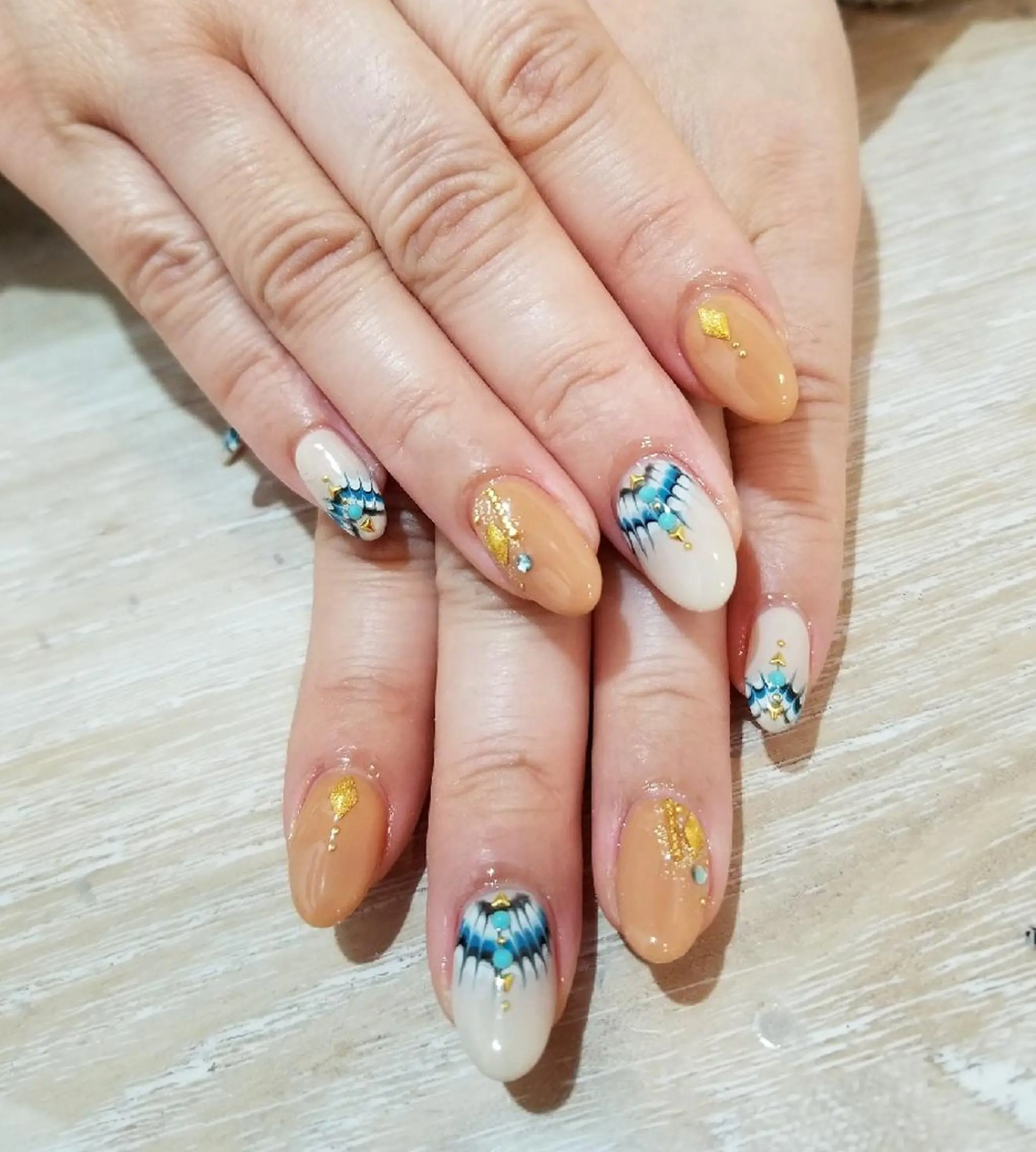 ネイル ピーコックネイル 脱毛&eyelash IDEAL所属・IDEAL (中井)のマツエク・マツパデザイン