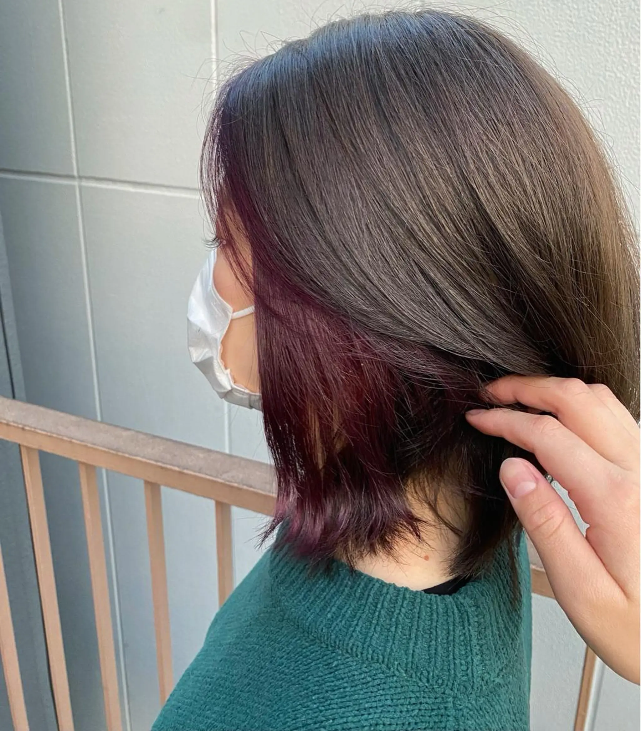 カラー イルミナカラー バイオレットカラー 🫧透明感カラー 🫧 ジルバ清水南海のヘアスタイル