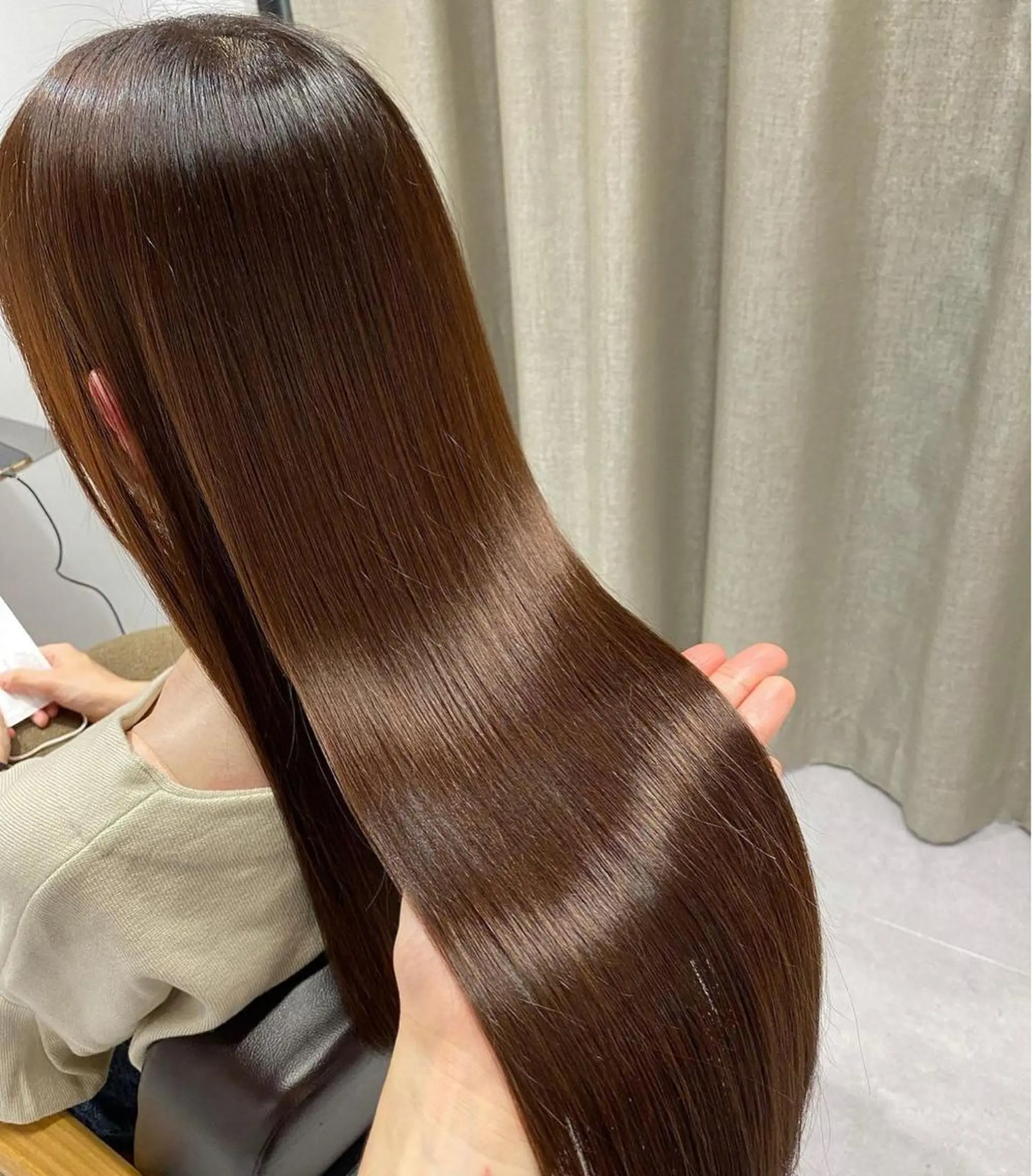 ロング ku-to+所属・髪質改善✨ 角谷　勇のヘアスタイル