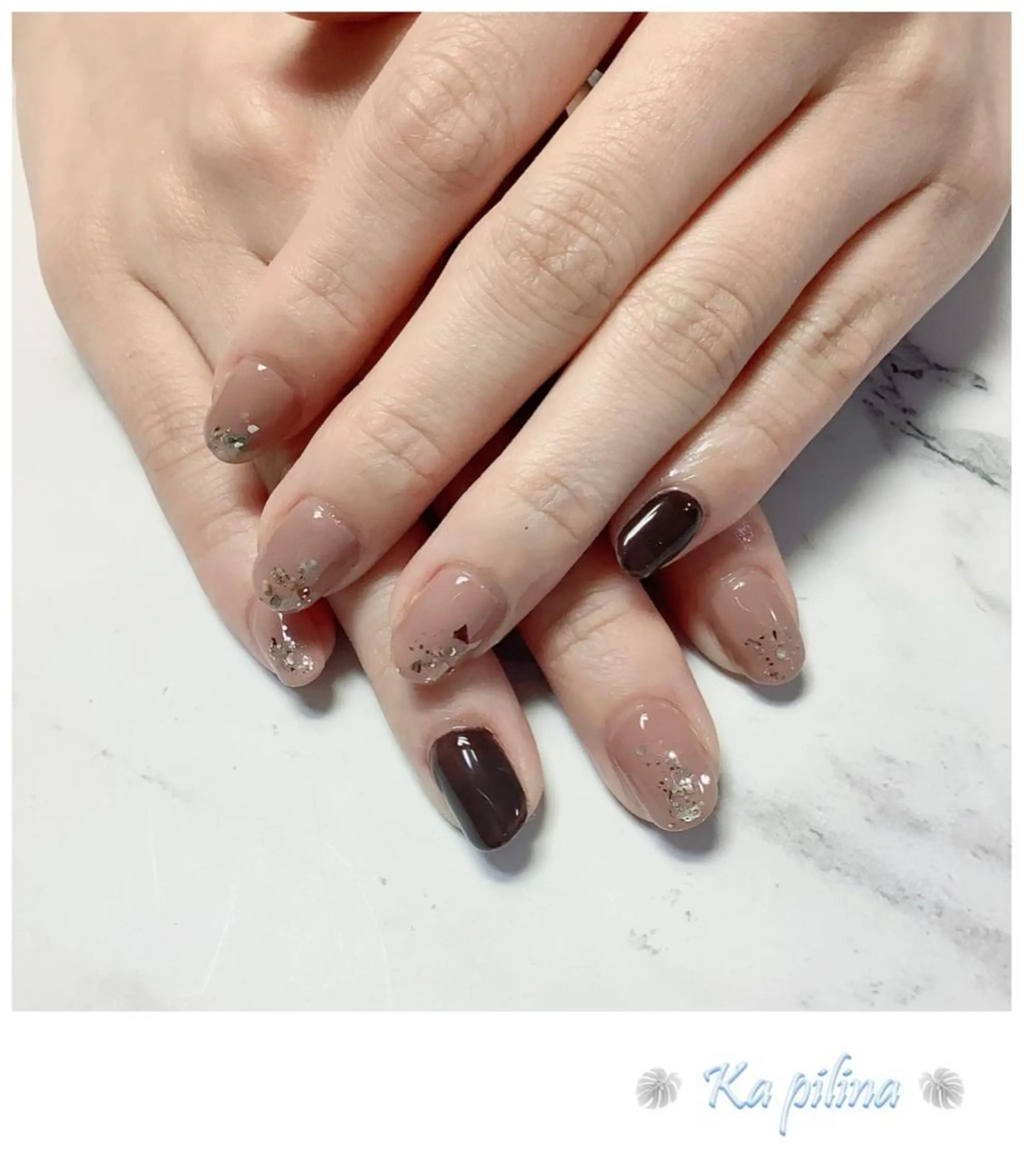 ネイル シンプルネイル Nail salon Ka pilinaのネイルデザイン