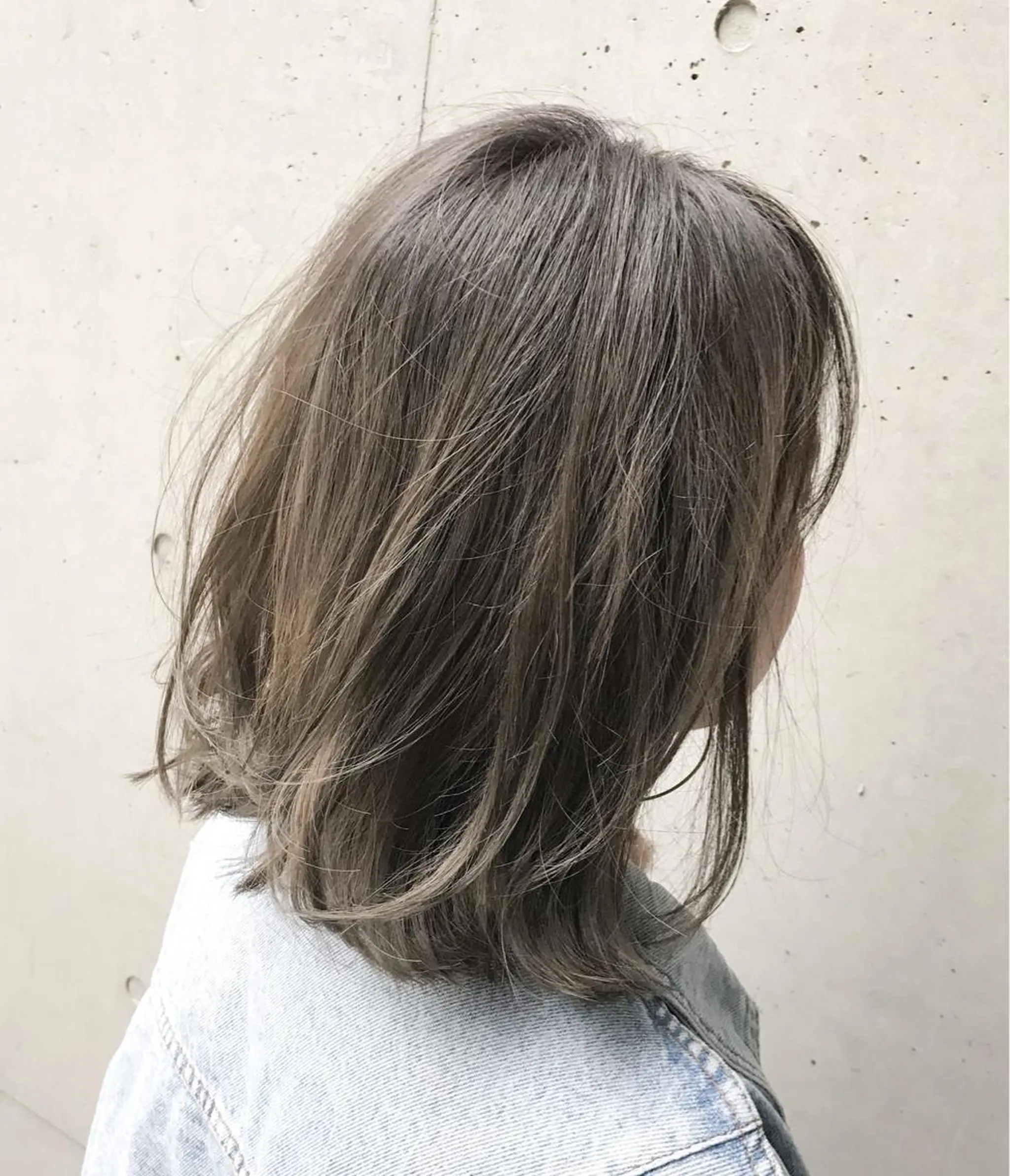 ミディアム ヘアカラー 常山 篤志のヘアスタイル