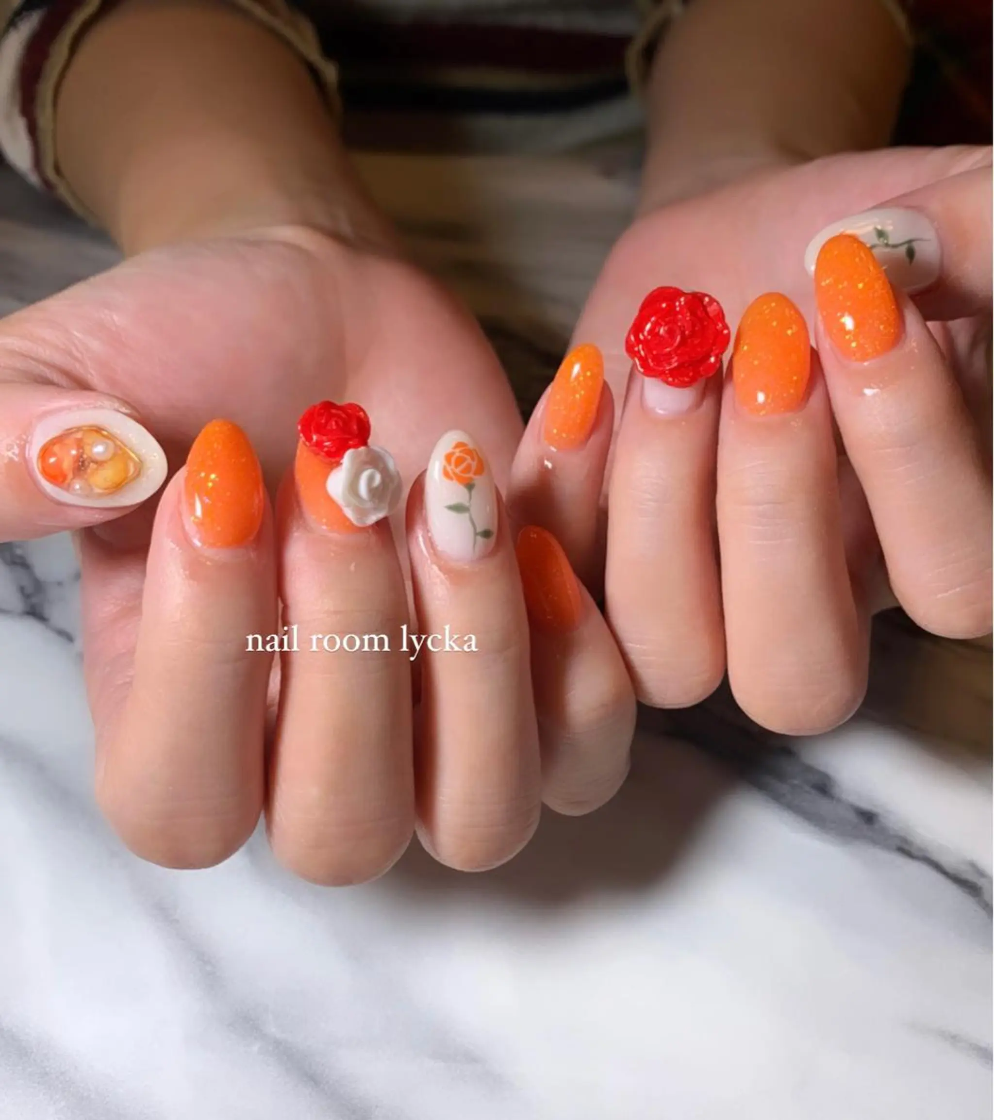 ネイル ﾈｲﾙﾙｰﾑﾘｯｶ 𝐦𝐚𝐲𝐮のネイルデザイン