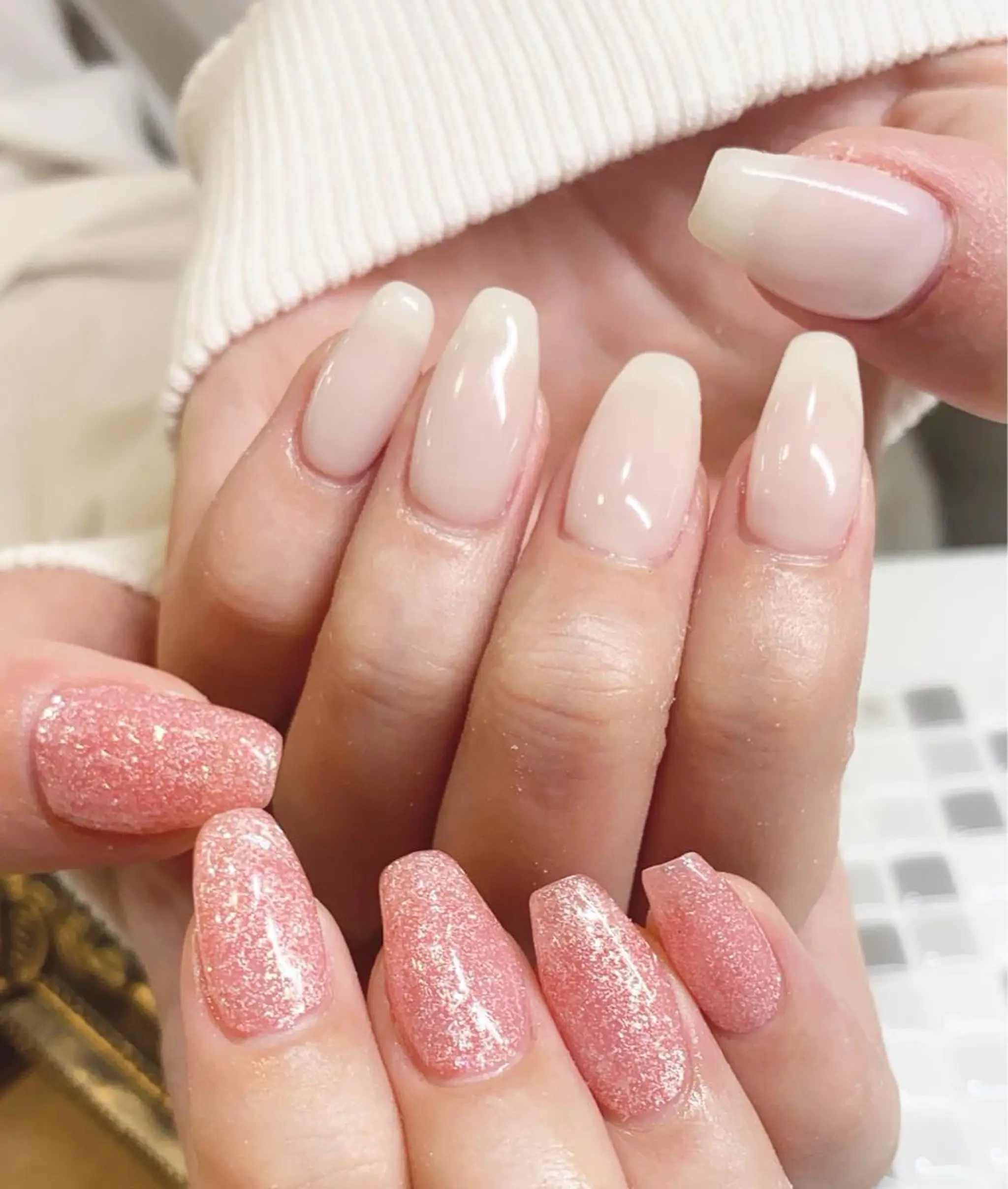 ネイル ピンク 春ネイル ♡Nailist yui♡のネイルデザイン