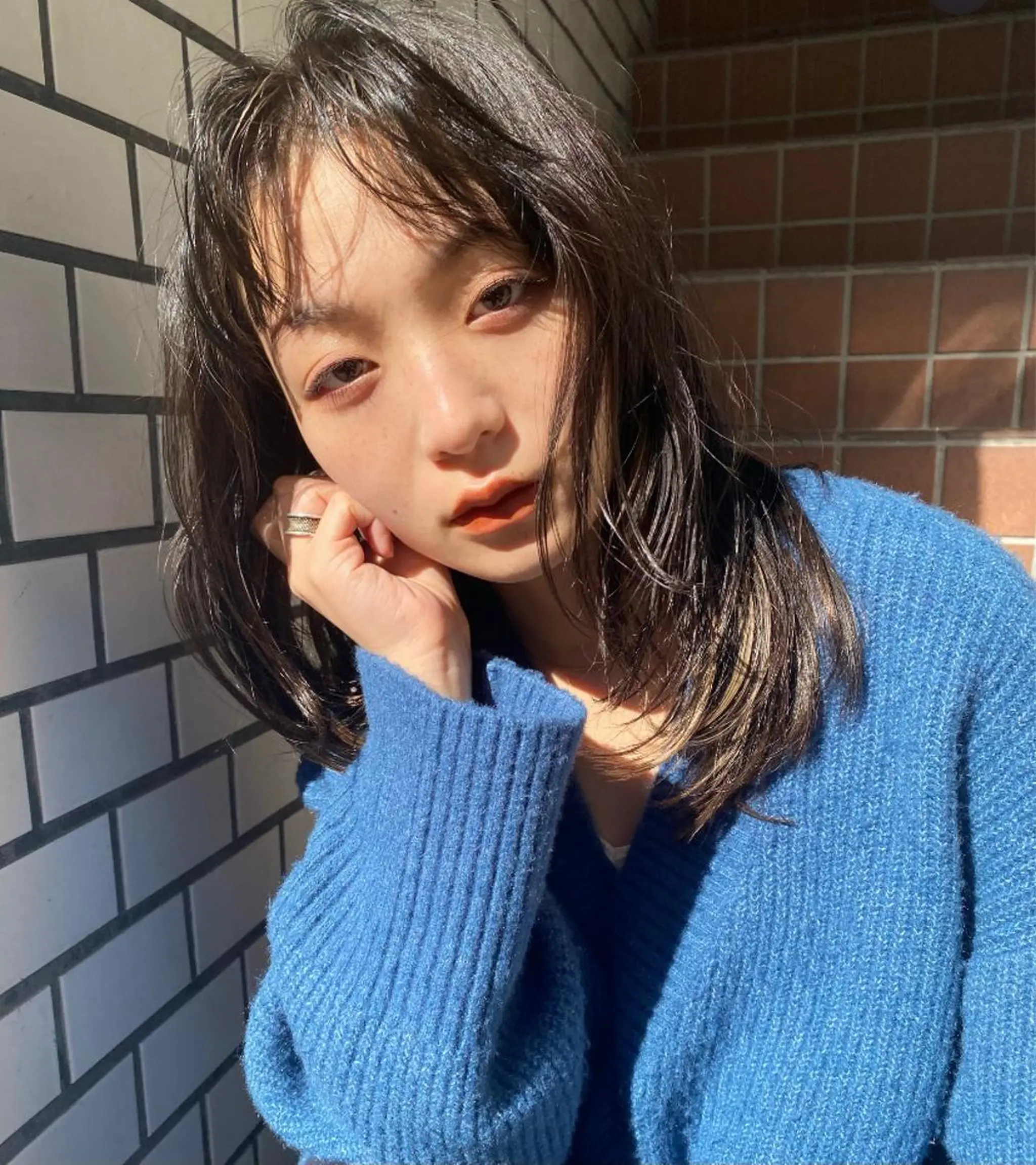 ロング カラー カット ヘアカラー トリートメント ボブ／レイヤー／艶 🦕risa  森下のヘアスタイル