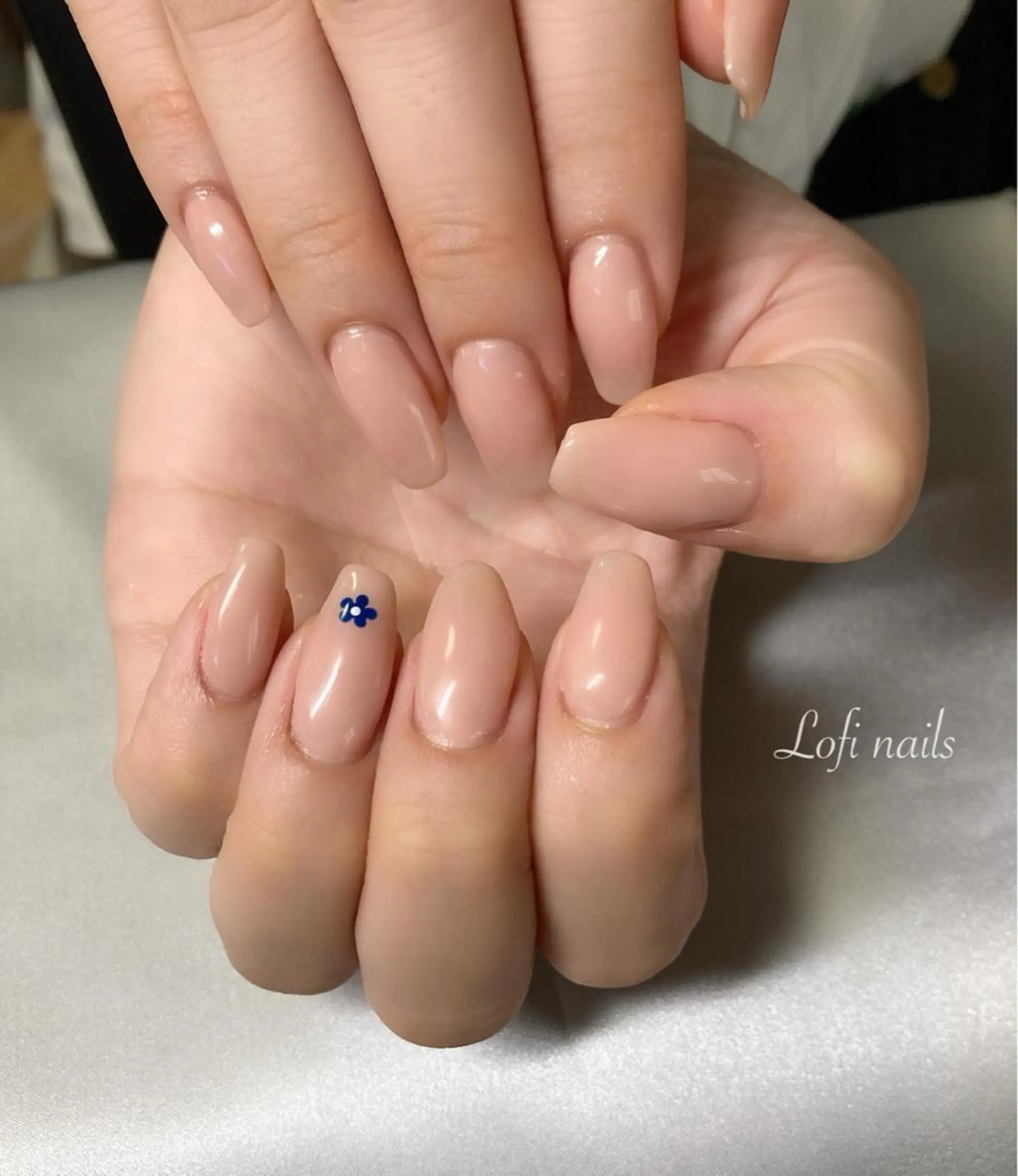 ネイル ワンカラーネイル Lofi nails ゆきこのネイルデザイン
