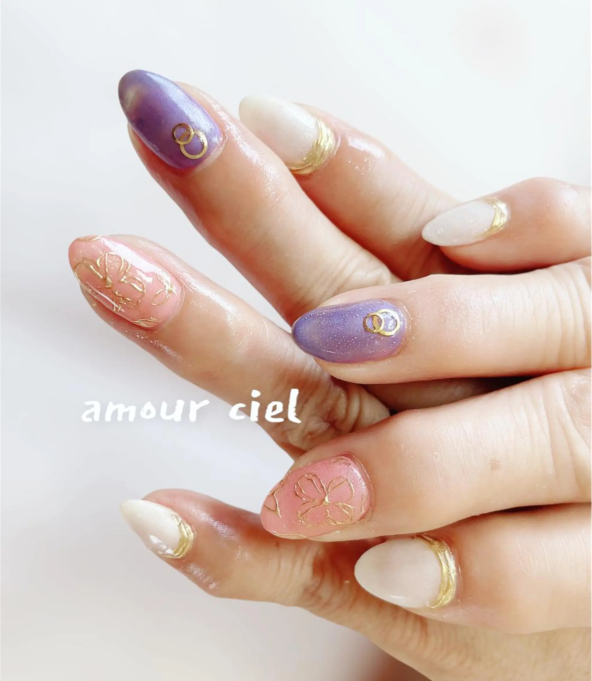 ネイル amour ciel所属・amour ciel あゆみ…☺︎のネイルデザイン
