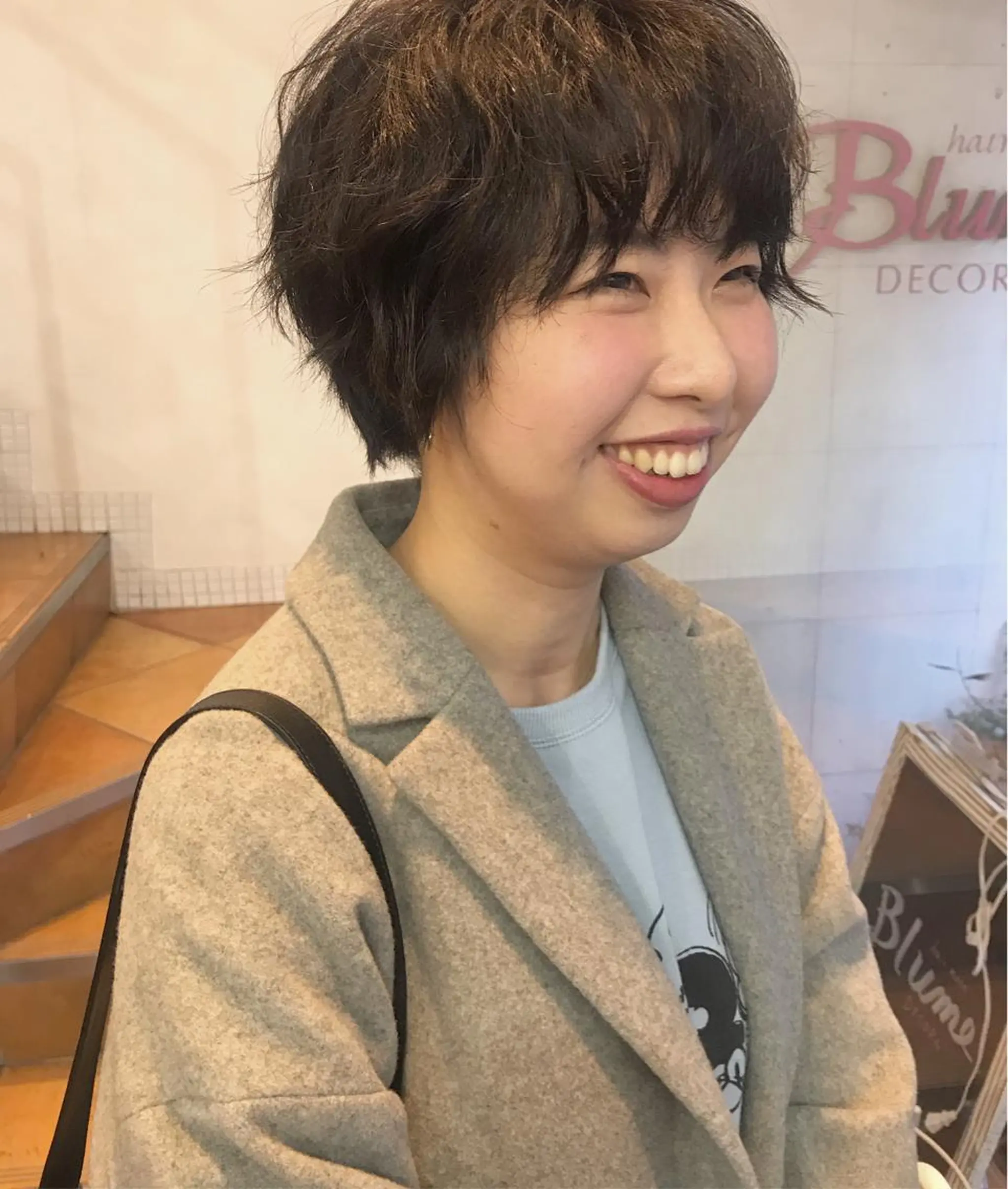 ショート パーマ ニュアンスヘア☆樋口 希世☆のヘアスタイル