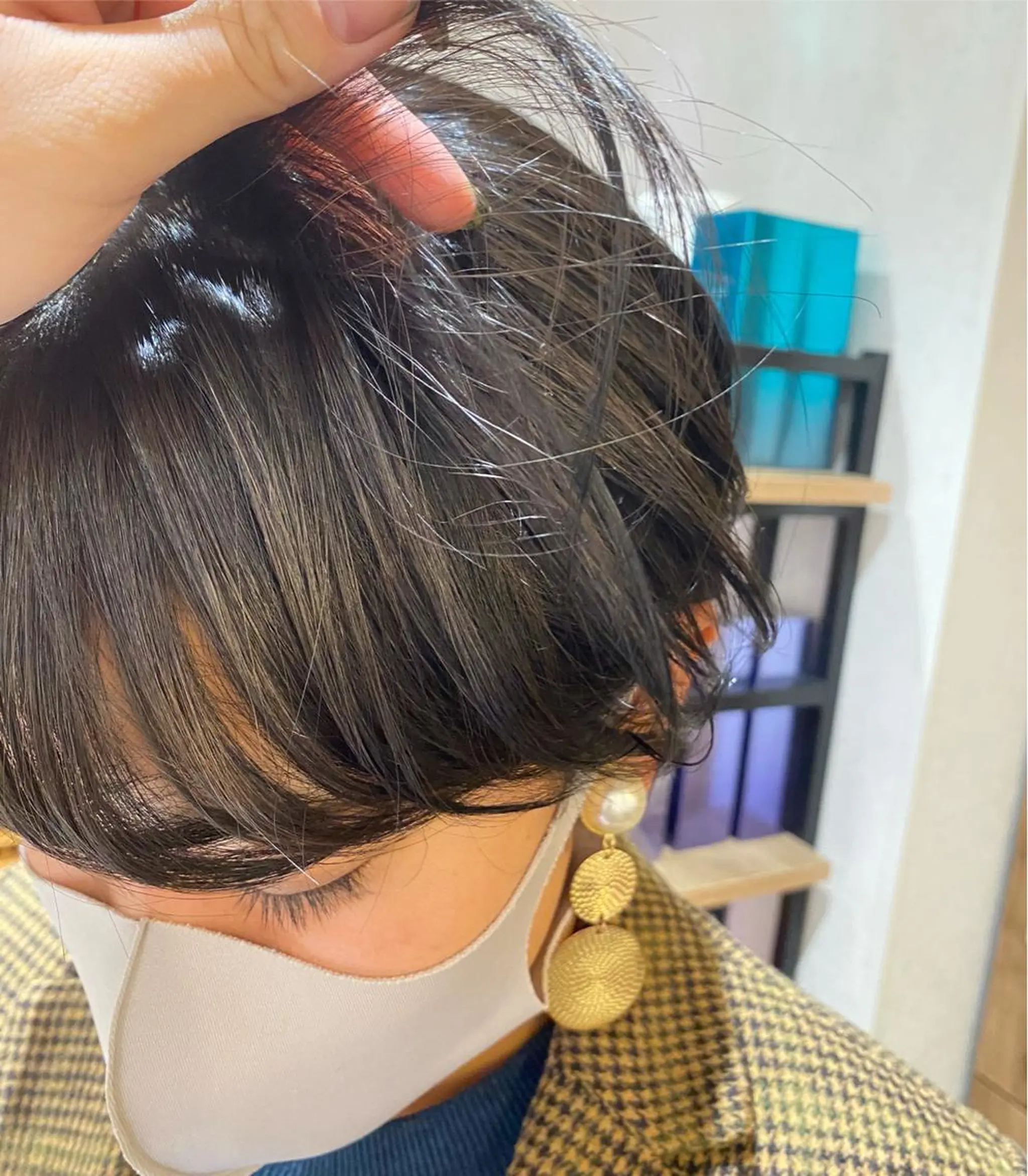 ショート カラー 縮毛矯正 パーマ指名No1 /namiのヘアスタイル