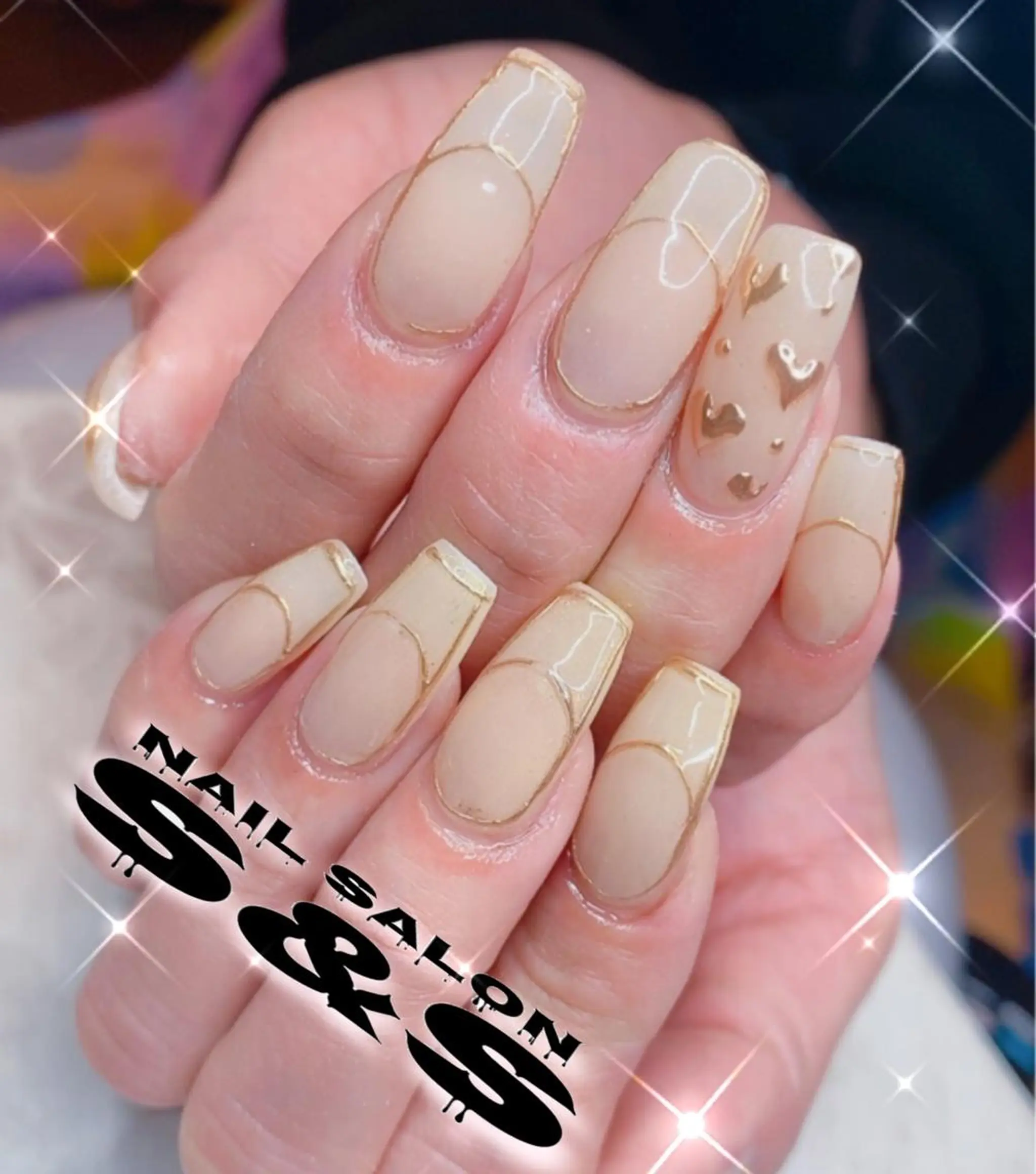 ネイル 長さ出し メンズネイル 持ち込み スカルプネイル S&S 村田小百合のネイルデザイン