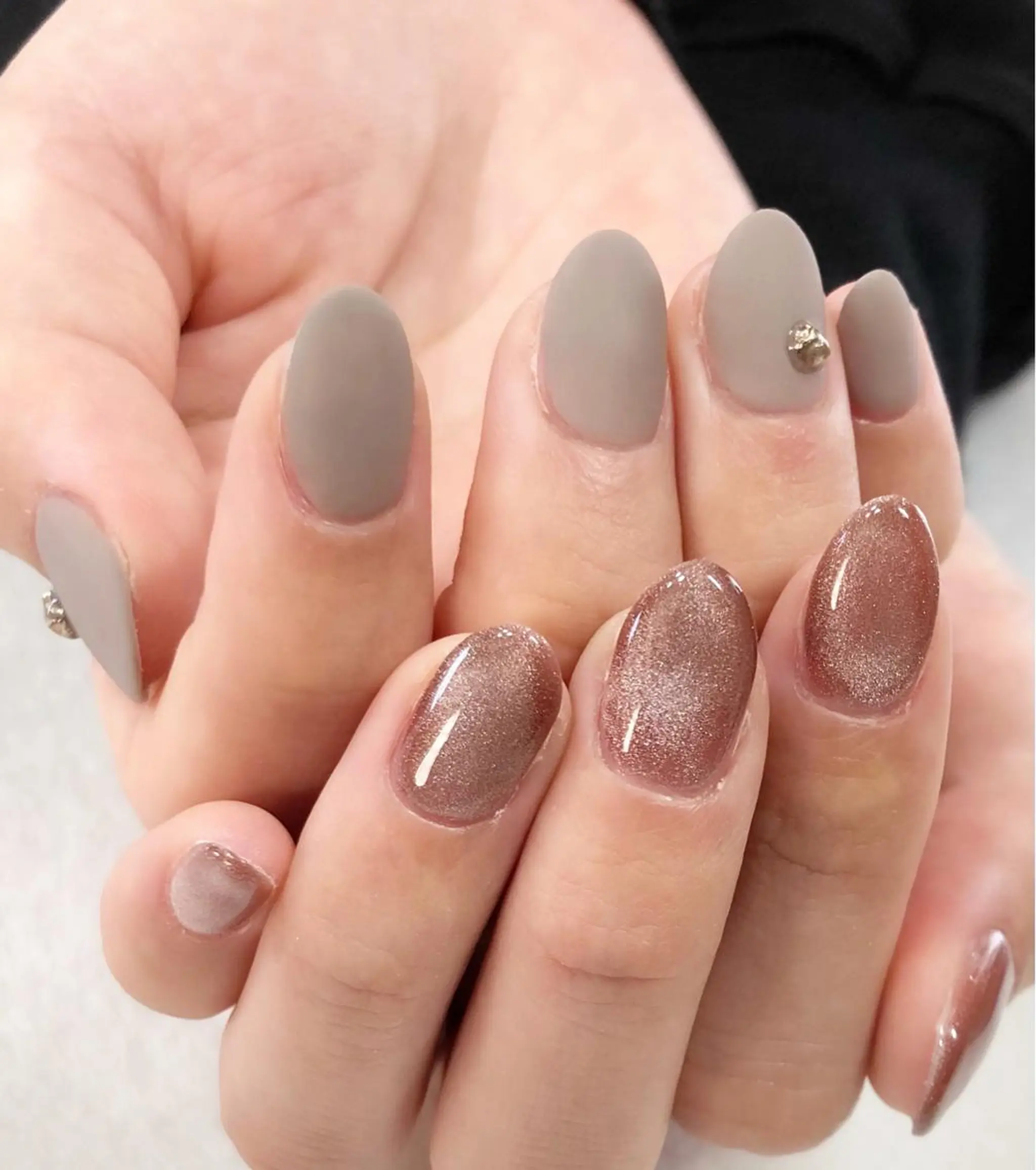 ネイル ジェルネイル シンプルネイル 東 千夏のネイルデザイン