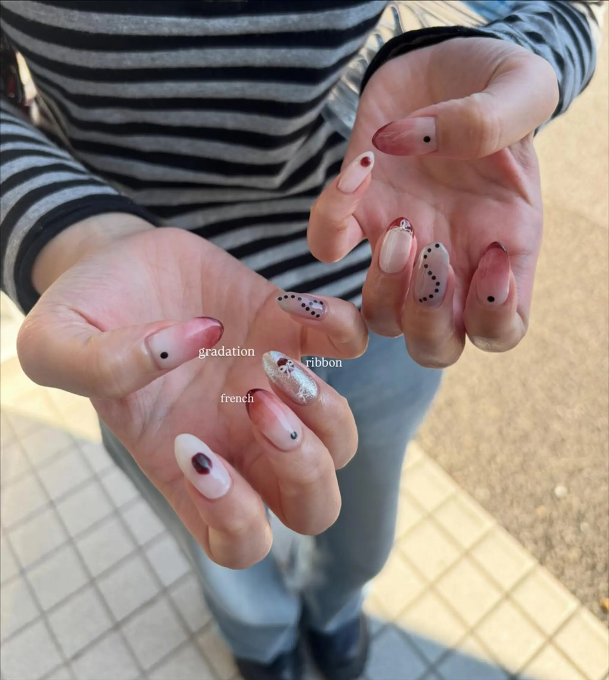 ネイル 持ち込み ハンドネイル Teasiameme 宮本のネイルデザイン