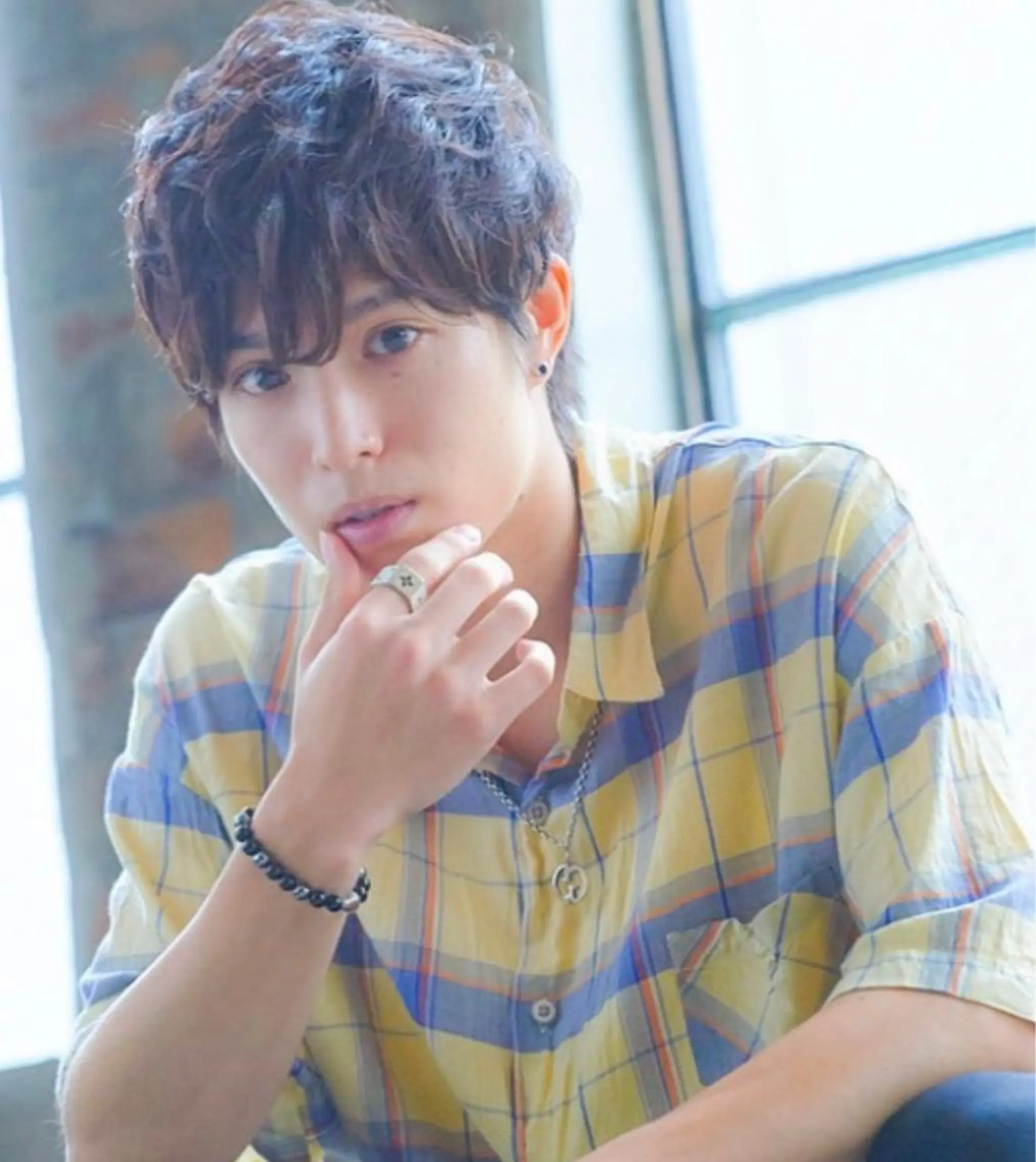 メンズ メンズインナーカラー メンズ韓国風 メンズパーマ カット パーマ BACANCES〜バカンス〜所属・👑👑👑👑工藤 敬👑👑👑👑のヘアスタイル