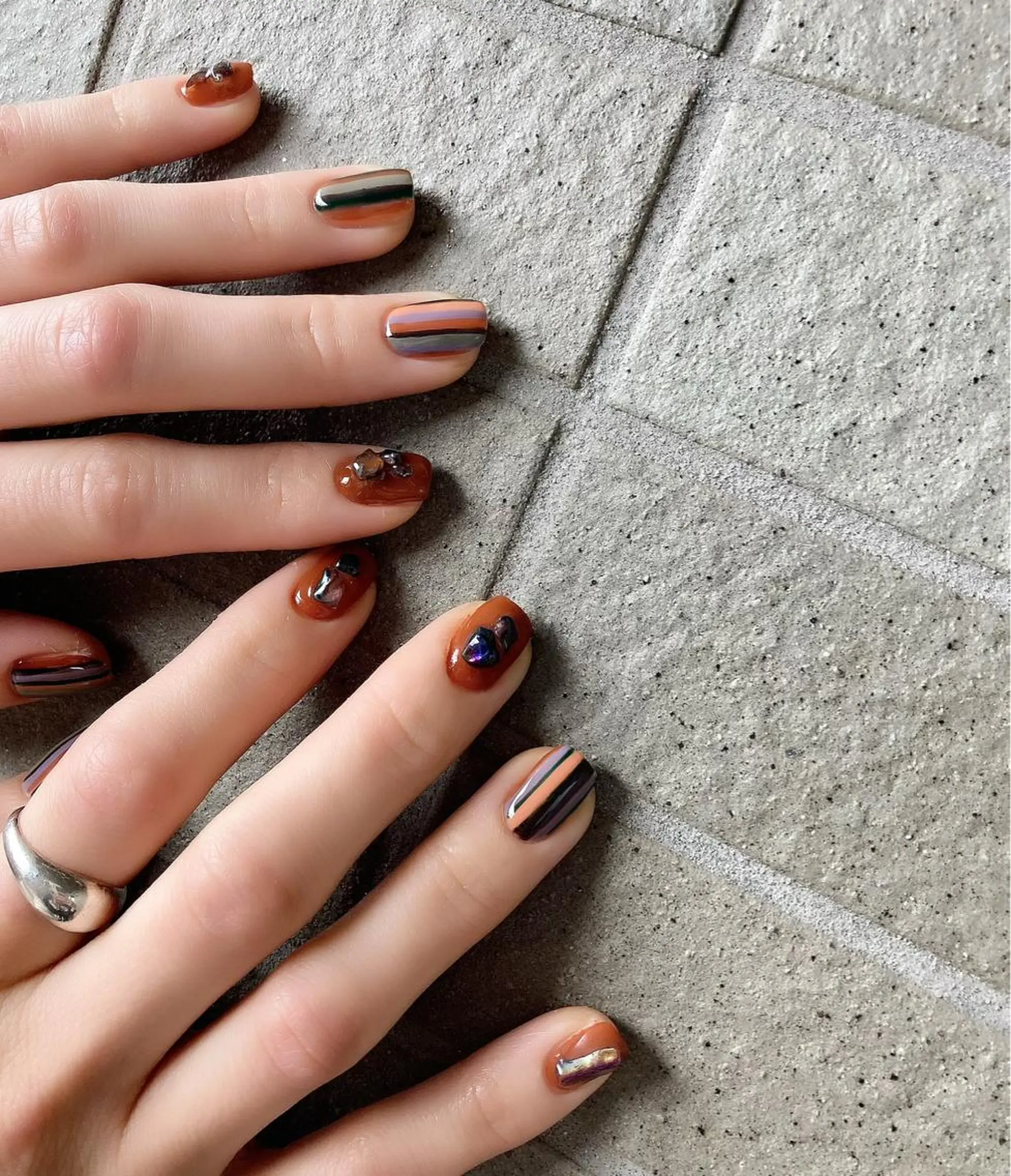 ネイル ハンドネイル 市川駅 ✿中津のネイルデザイン