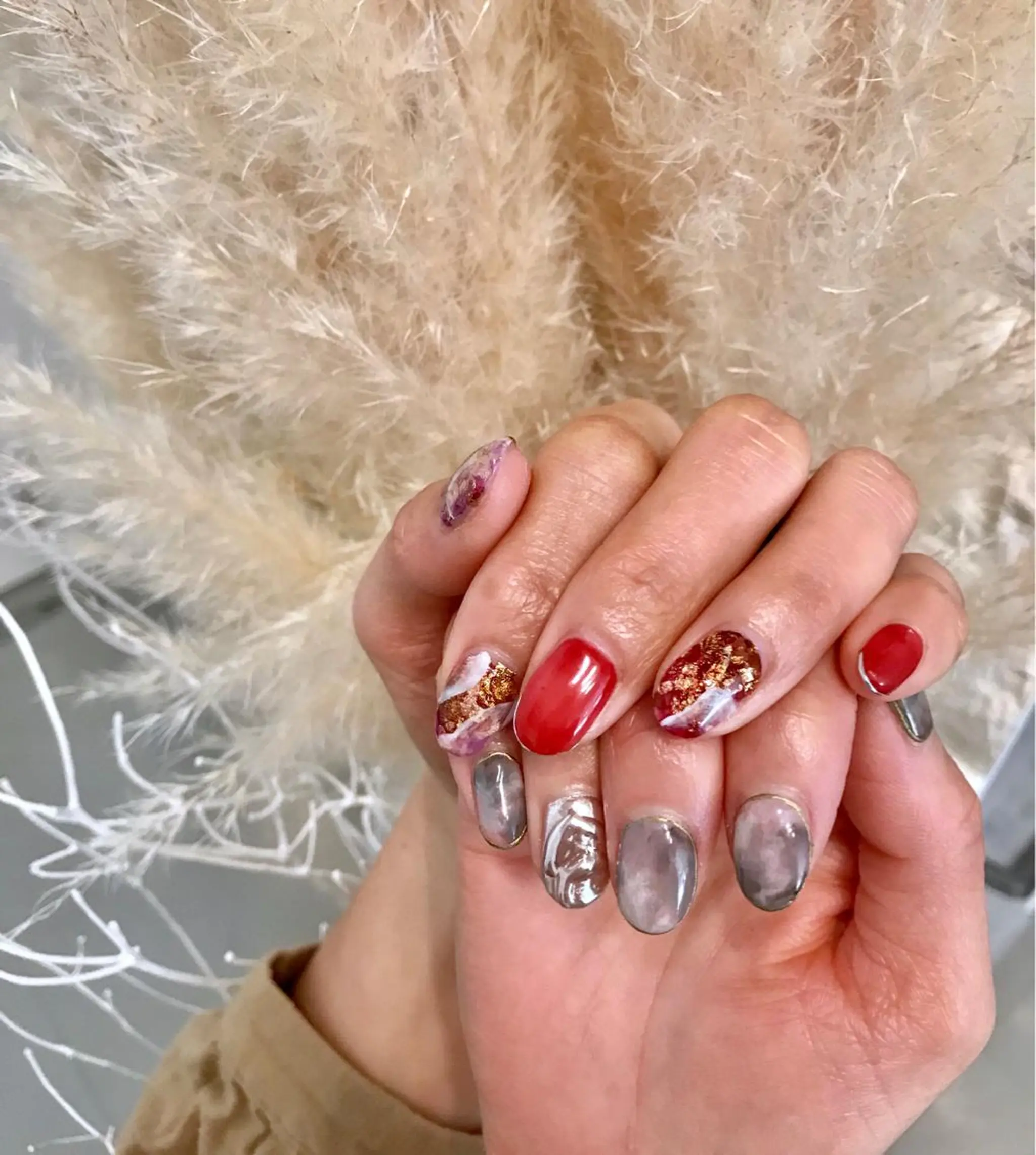 ショート カラー パーマ ヘアアレンジ ネイル マツエク・マツパ nail&eye Aoのマツエク・マツパデザイン