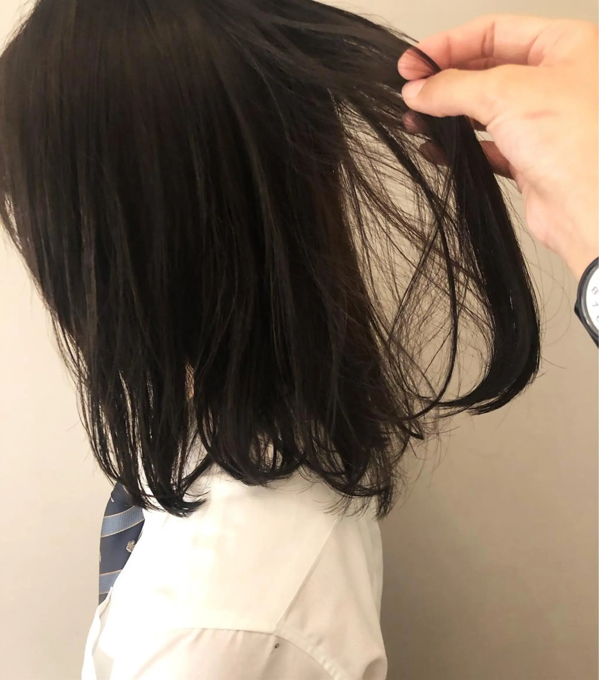 ミディアム カラー ショートボブ💗 ヤマネシオリのヘアスタイル