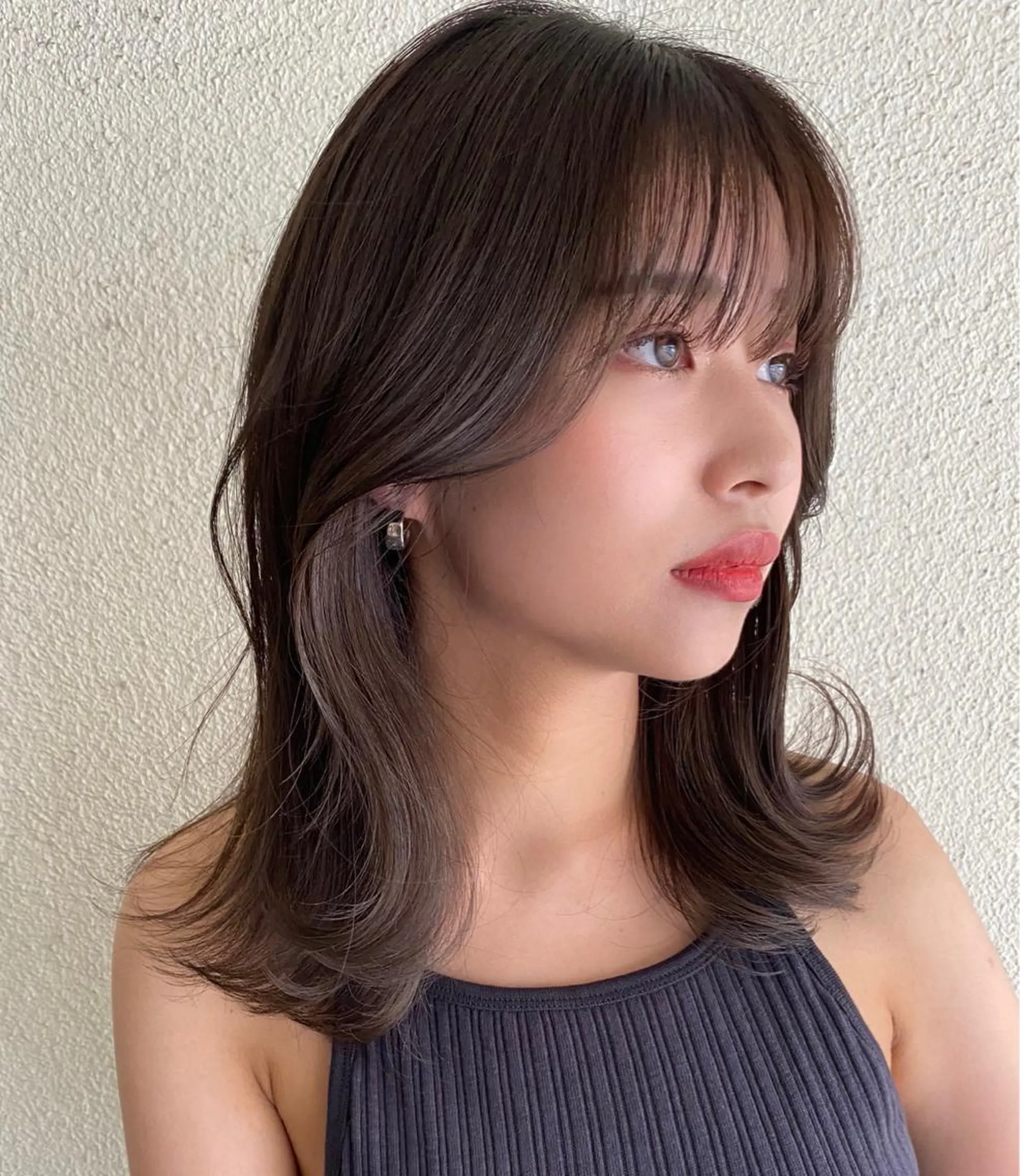 ミディアム カラー 黒髪 ブリーチ ケアブリーチ 卒業式のヘアスタイル Pia hair Design Yakuin所属・Pia ツボイ ケイタのヘアスタイル