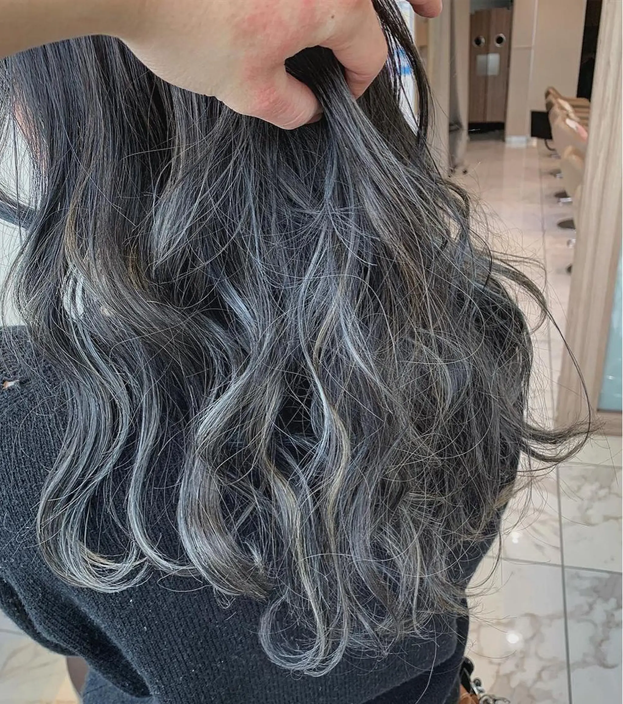 ロング カラー ヘアアレンジ 【ボブ・ショート】 Ash茗荷谷店のヘアスタイル