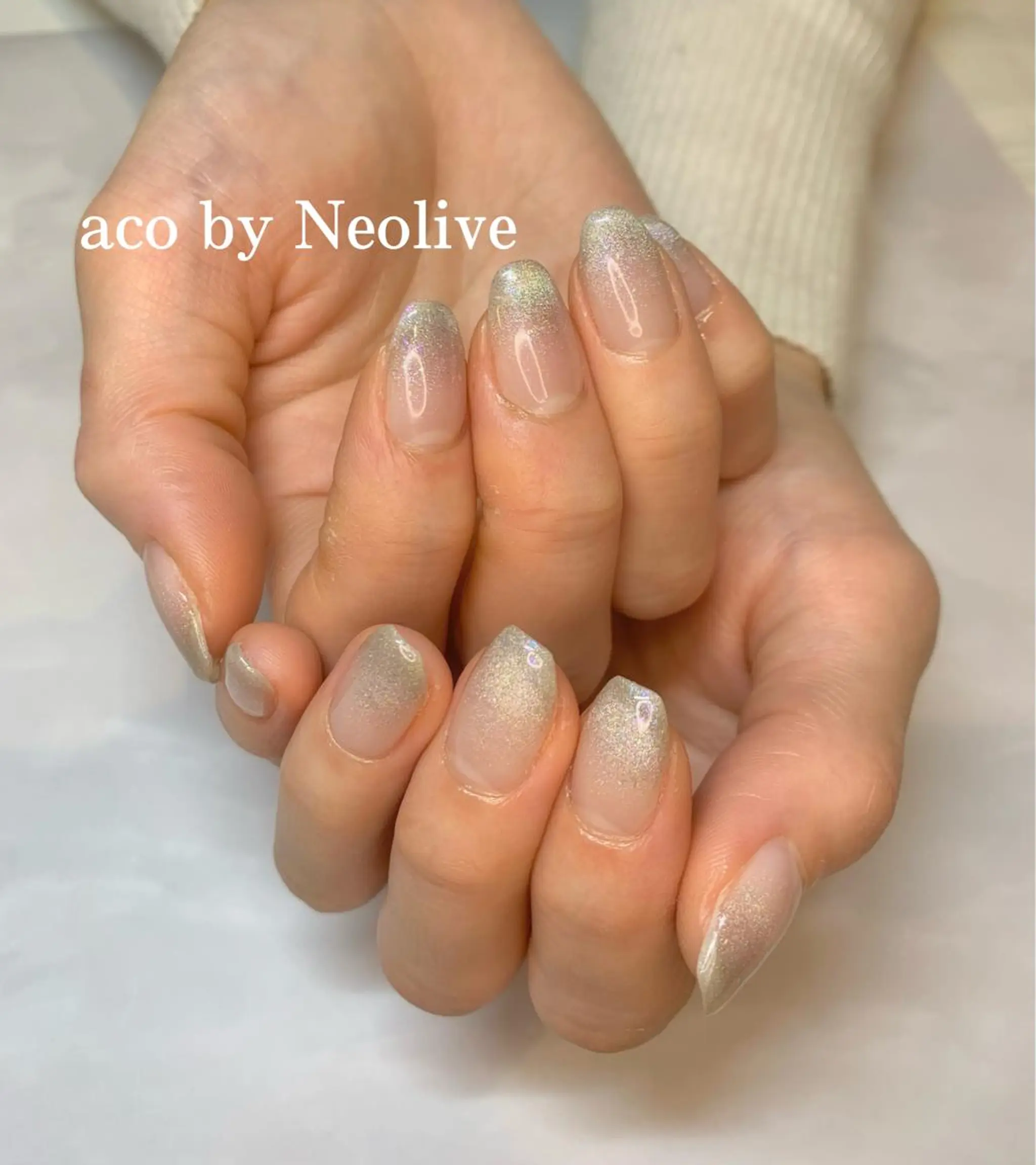 ネイル グラデーション マグネットネイル nailist🍒 ヤマザキのネイルデザイン