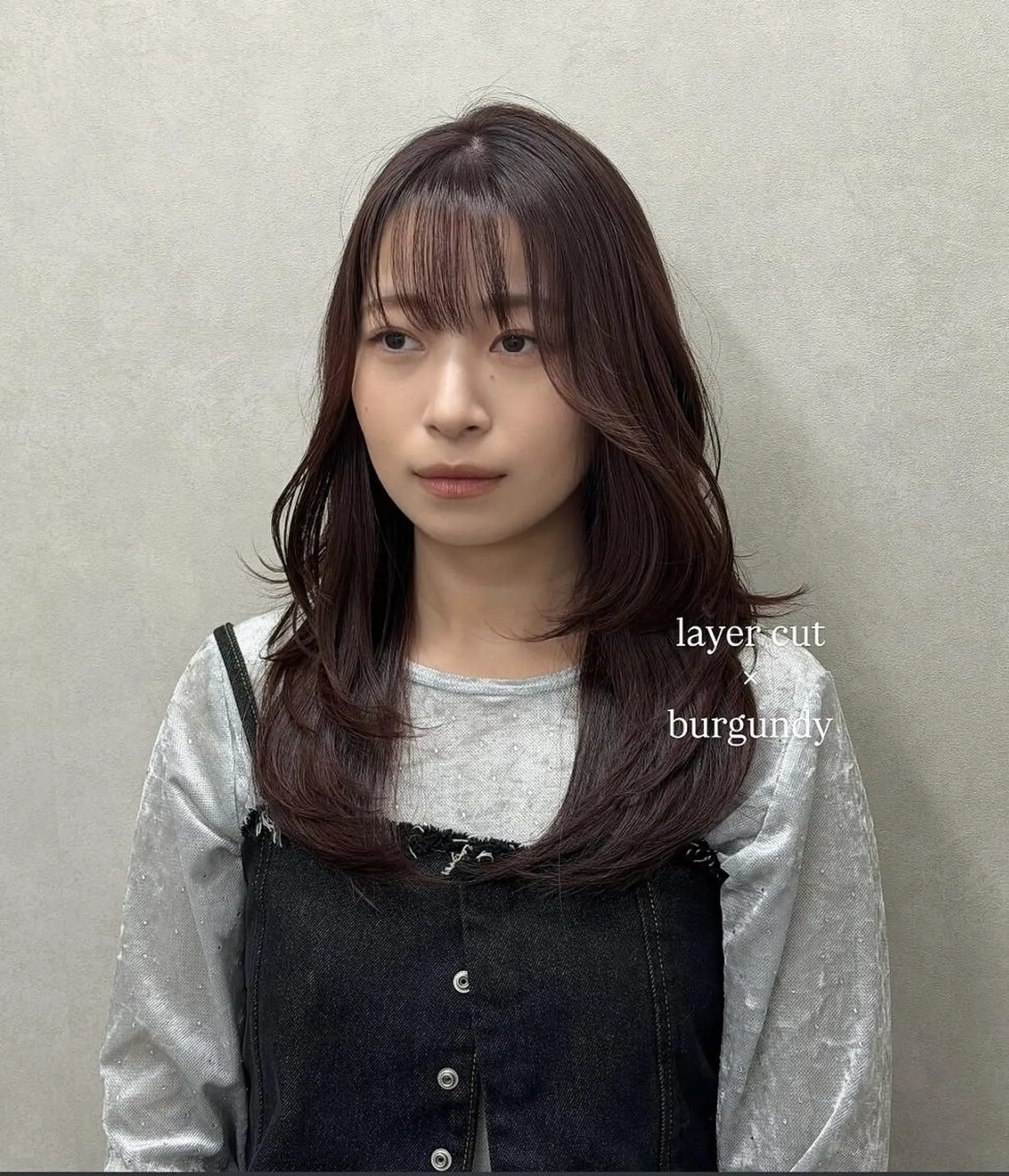 カラー ロング ショートボブ バレイヤージュ 黒髪 ブリーチ ブルーカラー カット ヘアカラー トリートメント ROW 札幌のヘアスタイル