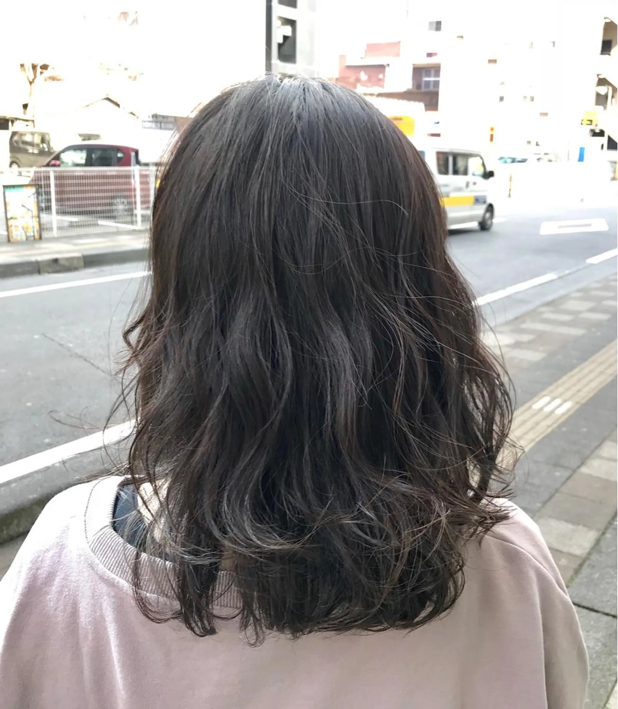 セミロング カット ヘアカラー ショートスタイル /tomo.のヘアスタイル