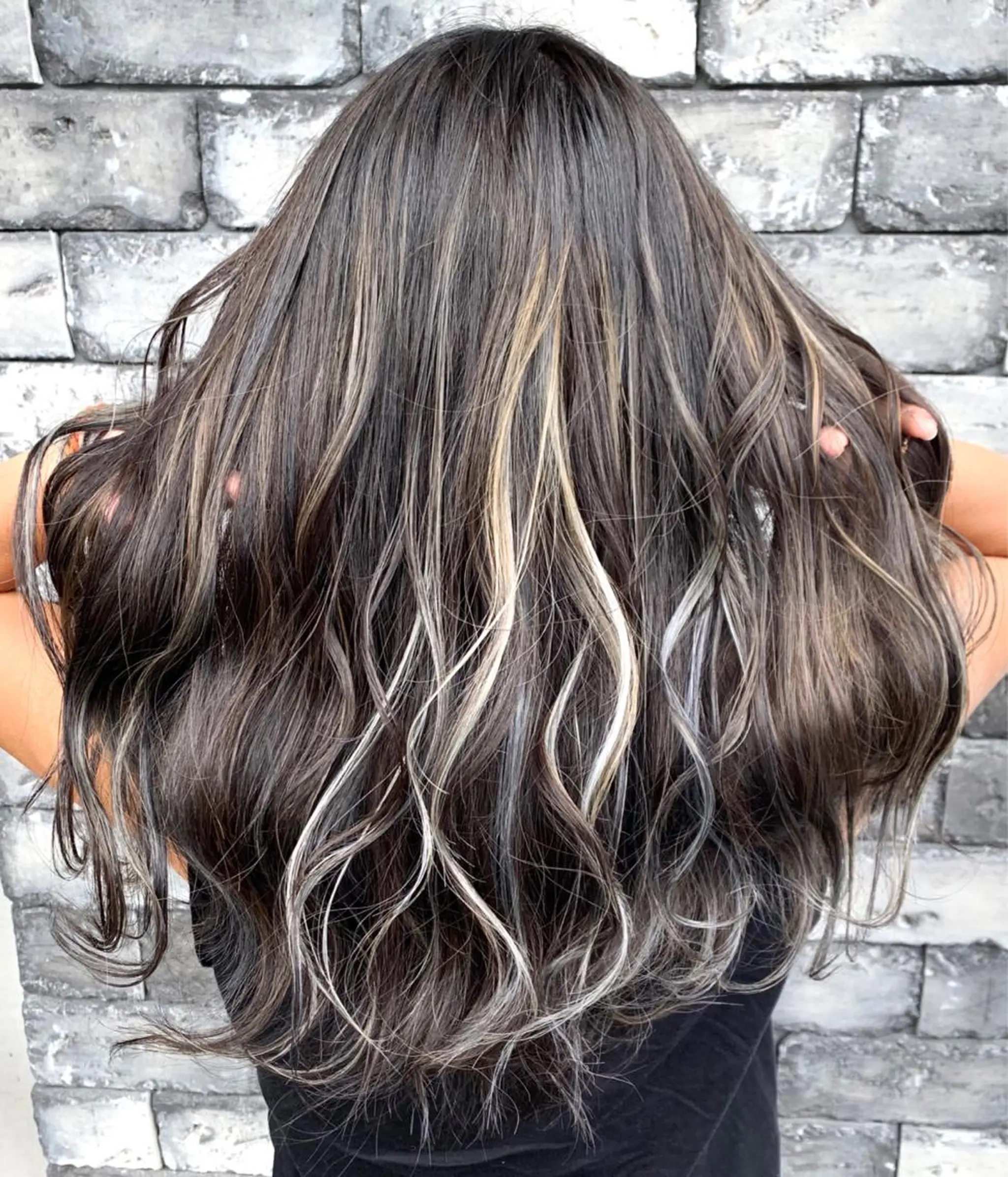 セミロング 3Dハイライト ハイライト ヘアカラー トリートメント ヘアセット ❤️千葉県代表❤️ 店長❤️柿本翔一朗のヘアスタイル